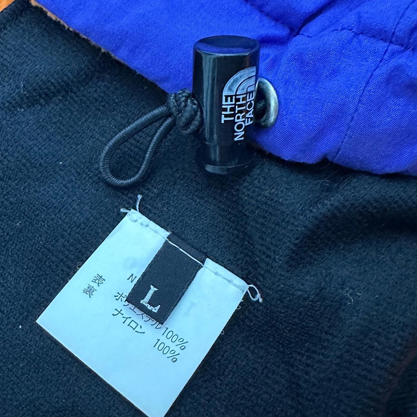 00s TNF Reversible Fleece Jacket L