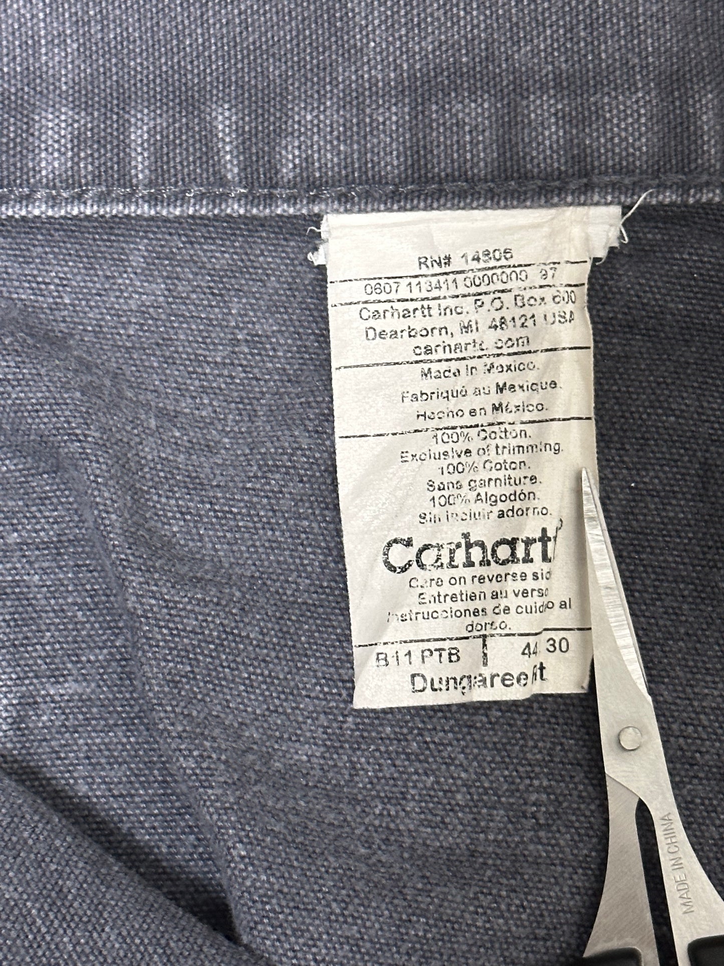 Carhartt carpenter pants 44x30