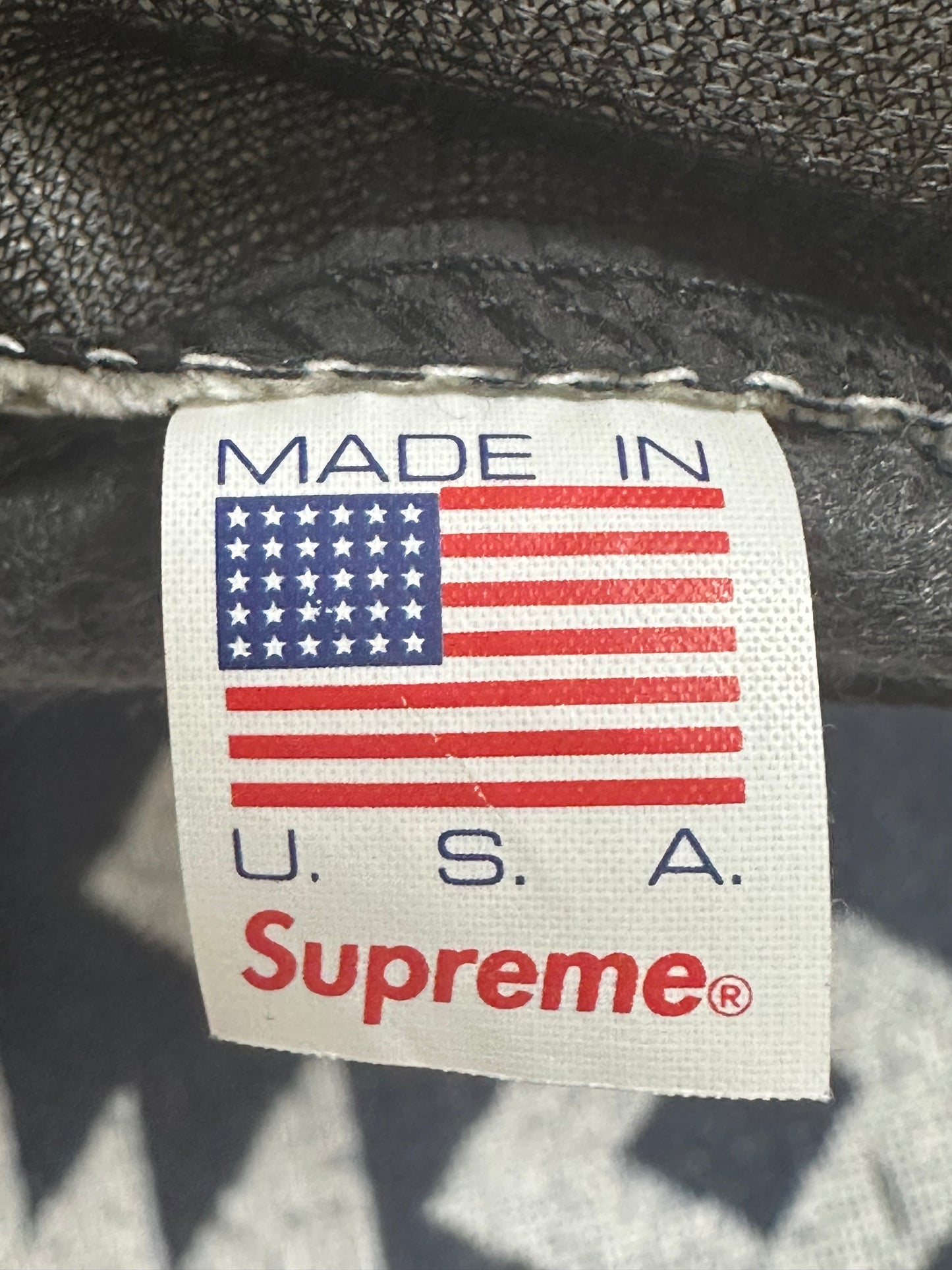 13SS Supreme Cross Camp Cap