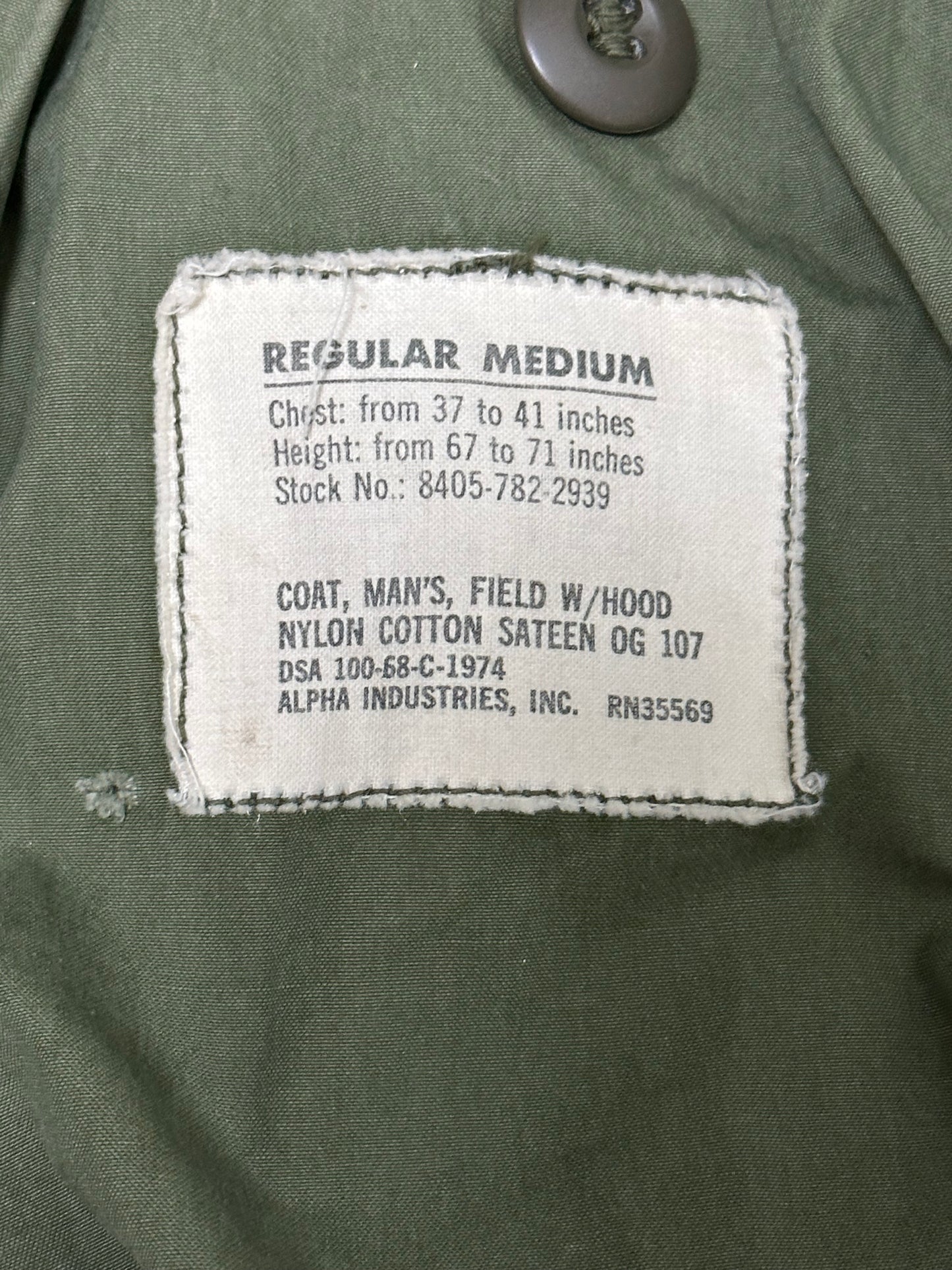 60s Alpha M65 Field Jacket M-R