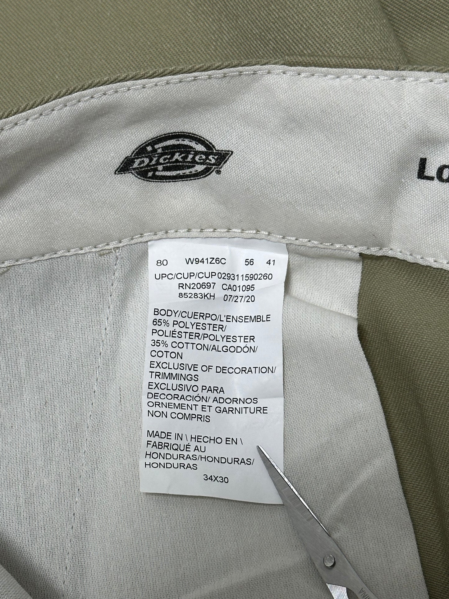 Dickies Double Knee pants 34x30