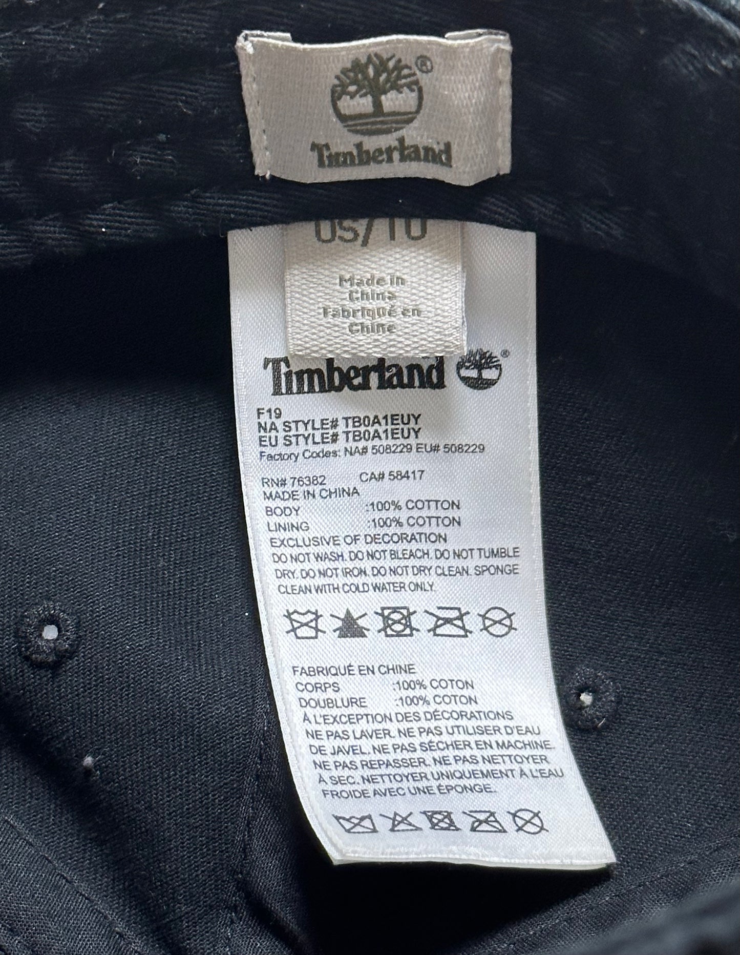 Old Timberland Cap