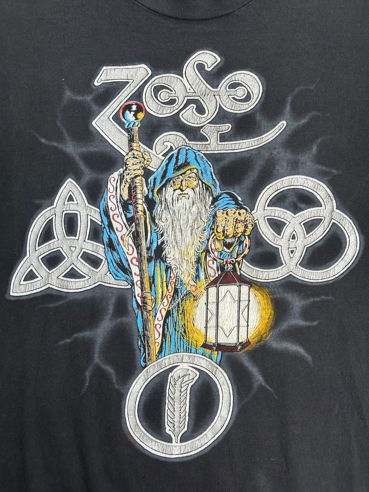 [XL] 1993' Led Zeppelin Zoso Wizard Tee
