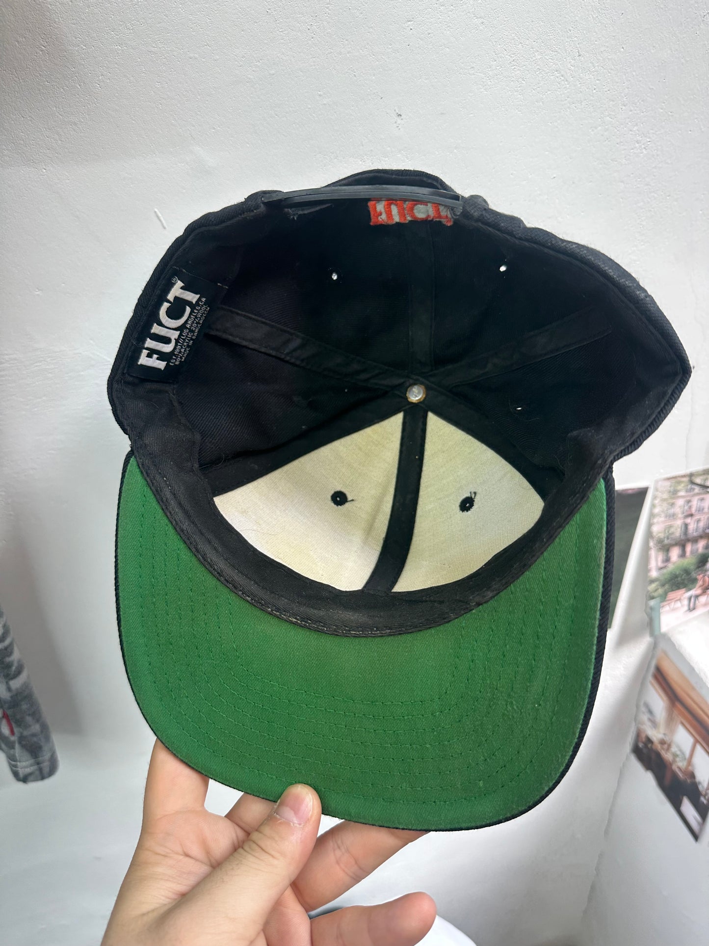 [OS] FUCT Logo 6 Panel Cap