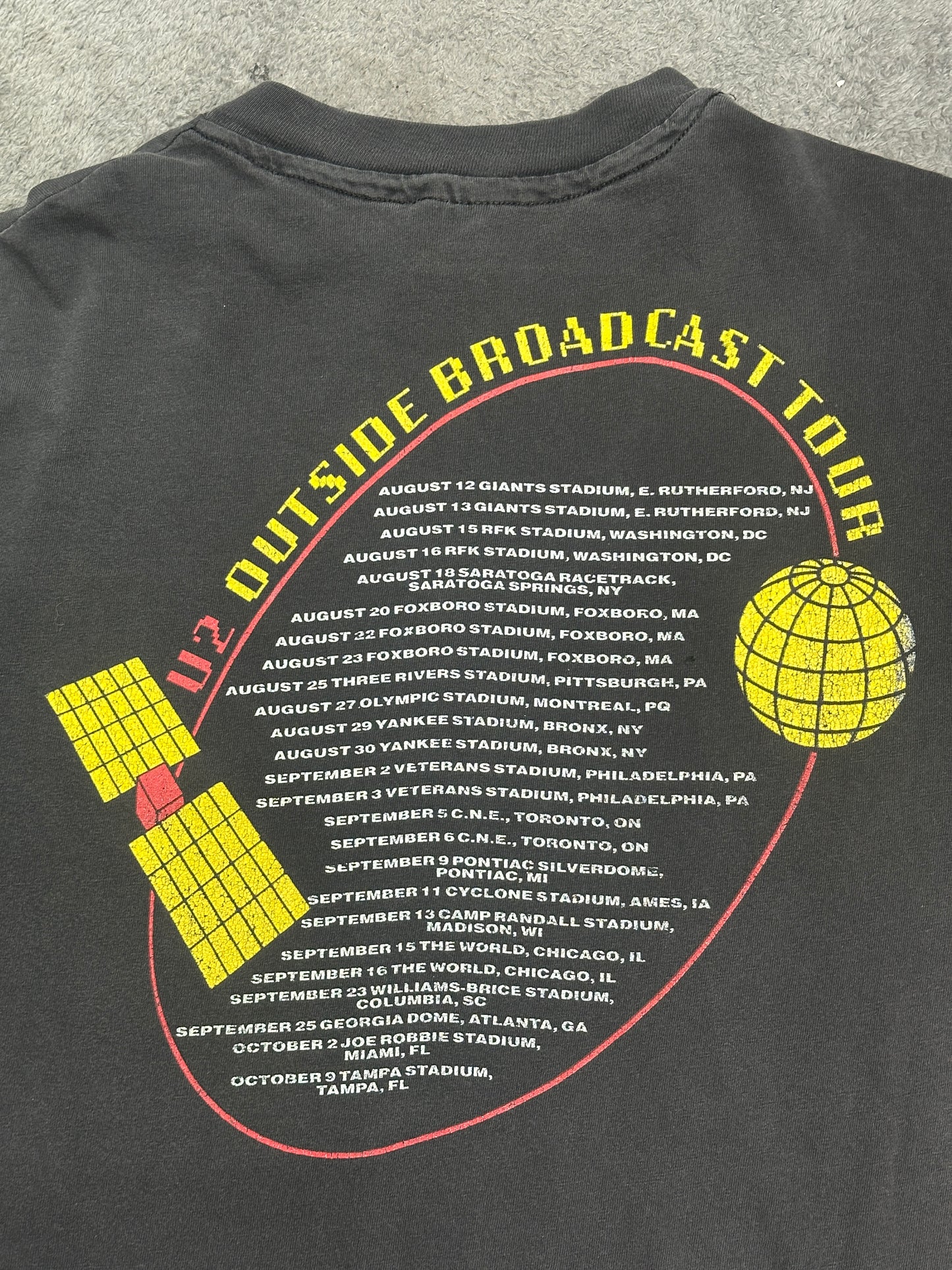 [L] 1992' U2 ZOO TV Tour Tee