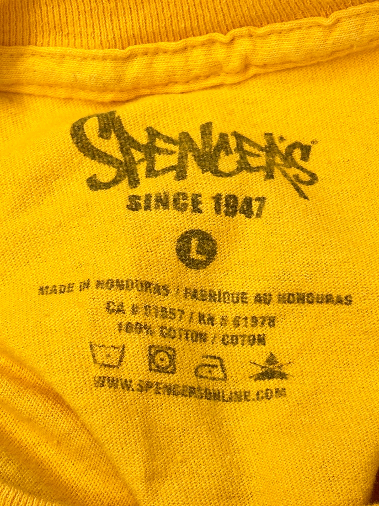 [L] Vintage slogan tee