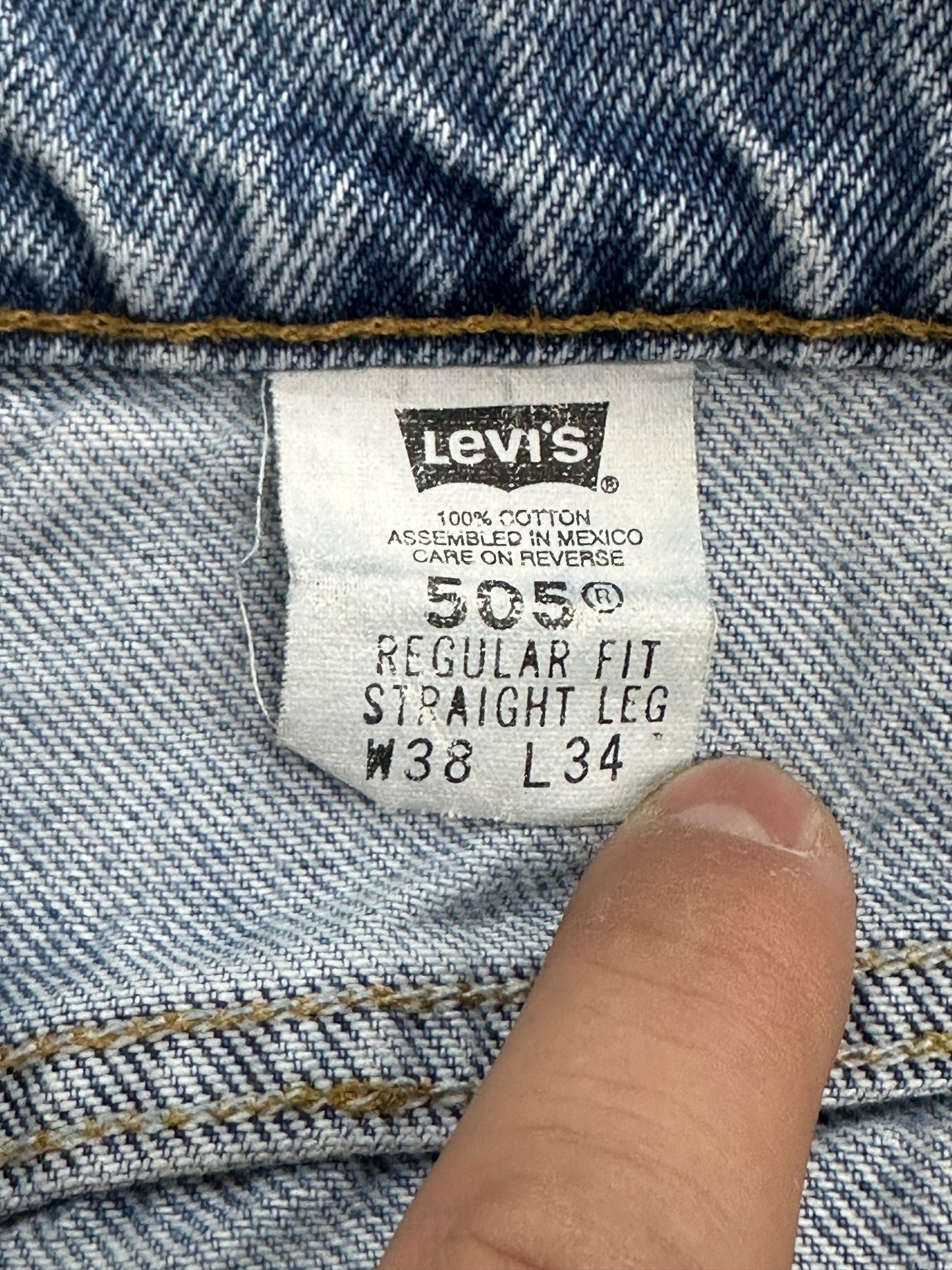 [38x34] 1996' Levi's 505 Denim Pants