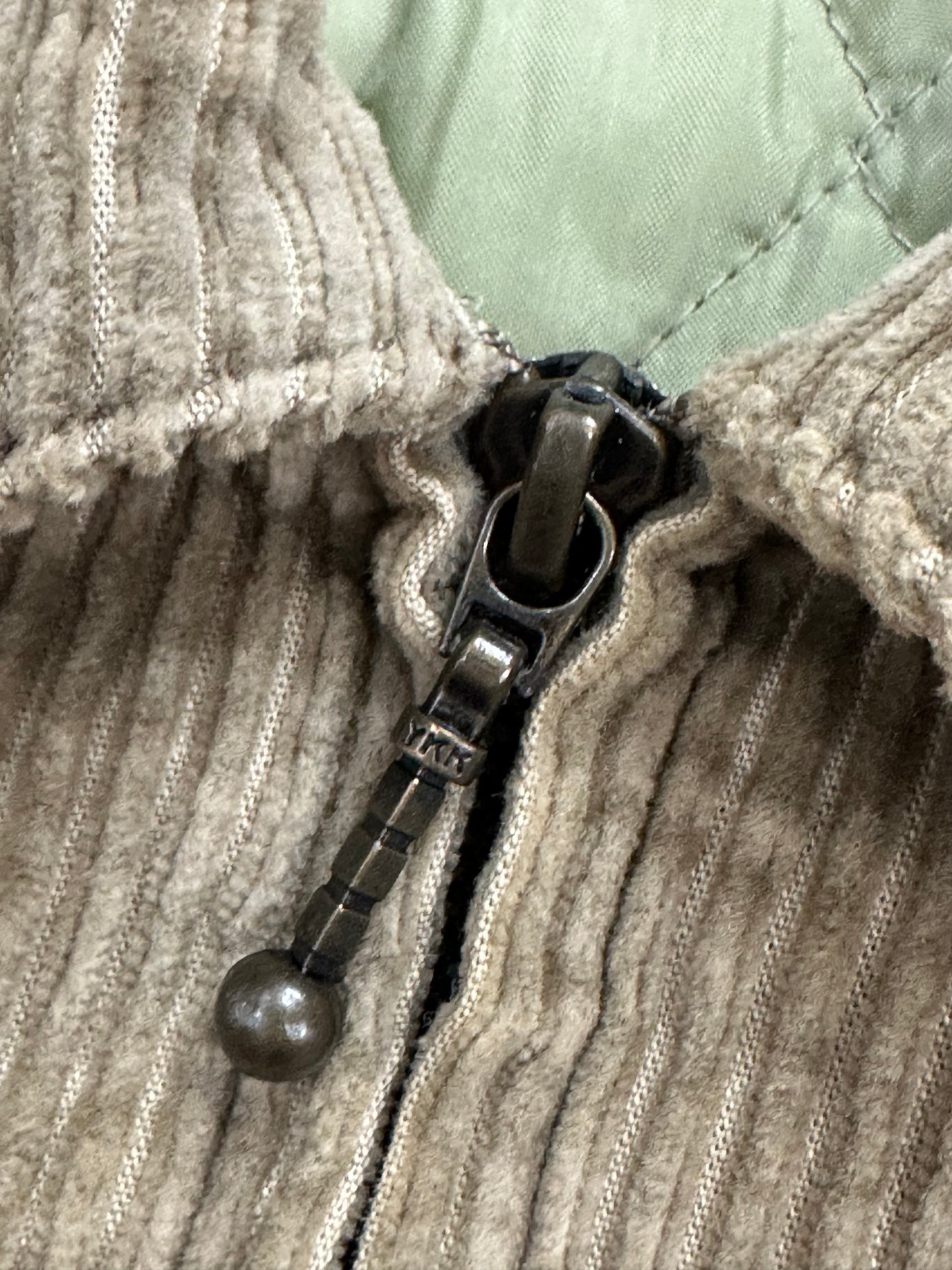 [L] 90s Bitch Skateboards Corduroy Zip-up Jacket