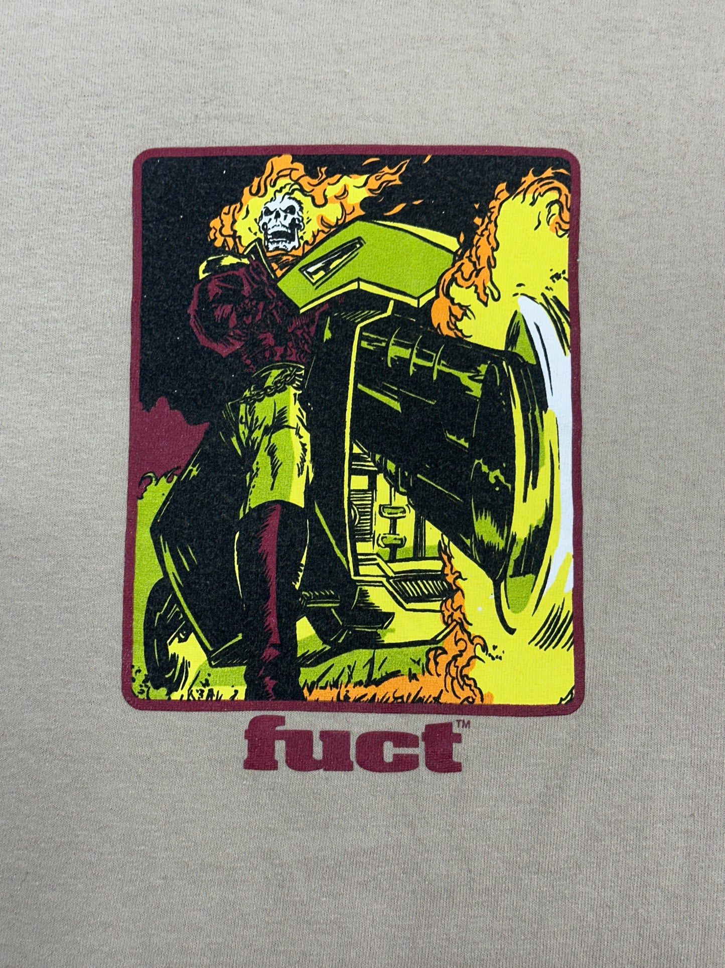 [L] 00s FUCT Ghost Rider Tee
