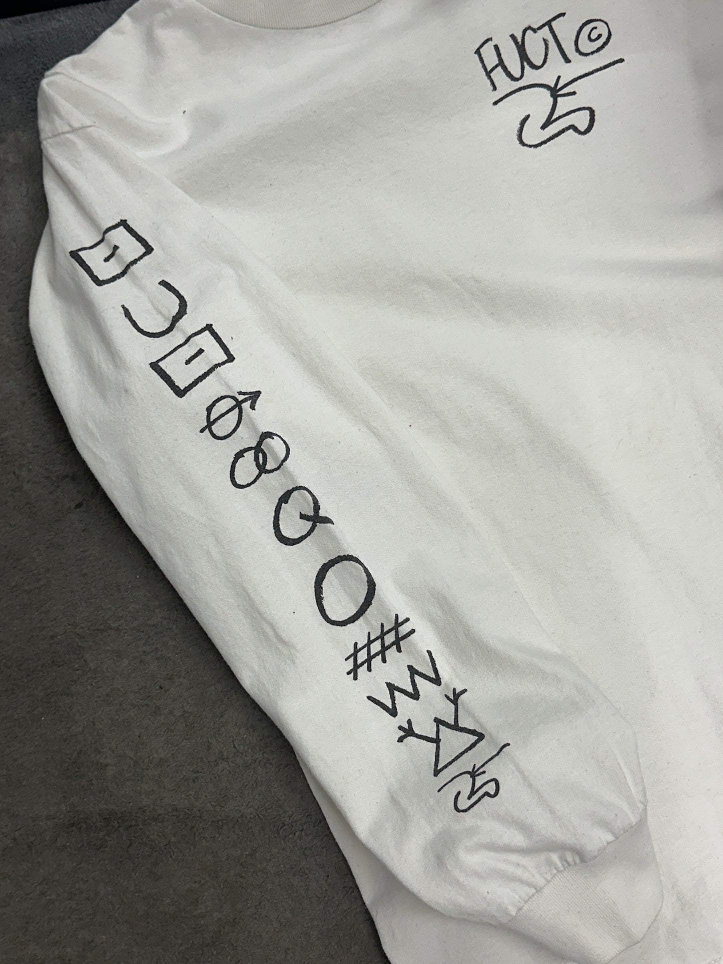 [M] 00s FUCT Hieroglyph Long Sleeve