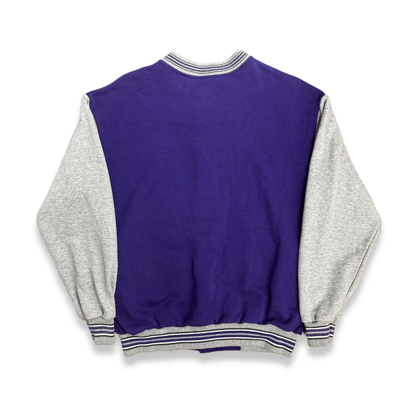 [L] 90s Majestic NY Varsity Jacket