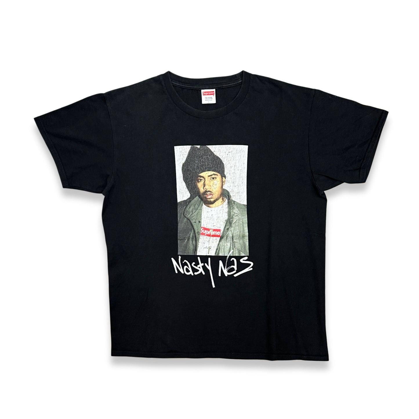 [L] Supreme Nasty Nas Photo Tee