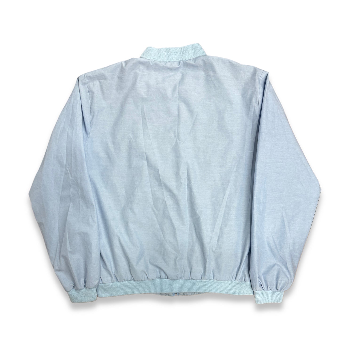 [XL] 70s Fred Perry Sky-blue Bomber Jacket