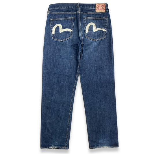 [36] 00s Evisu Italy Selvedge Denim Pants