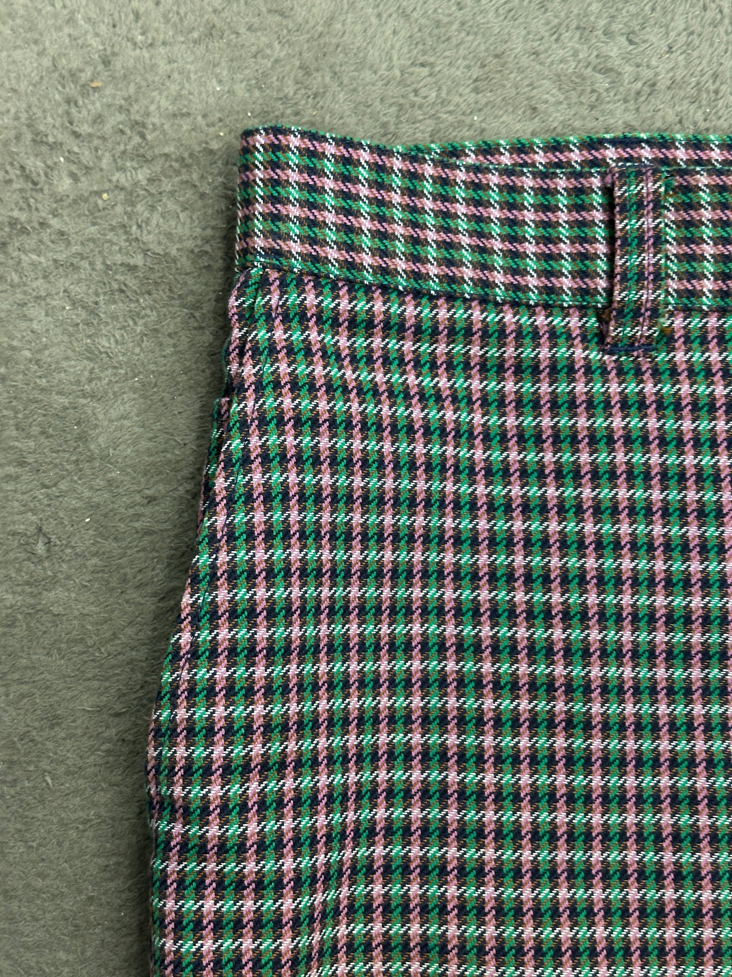 [34] Supreme Plaid Work Pants