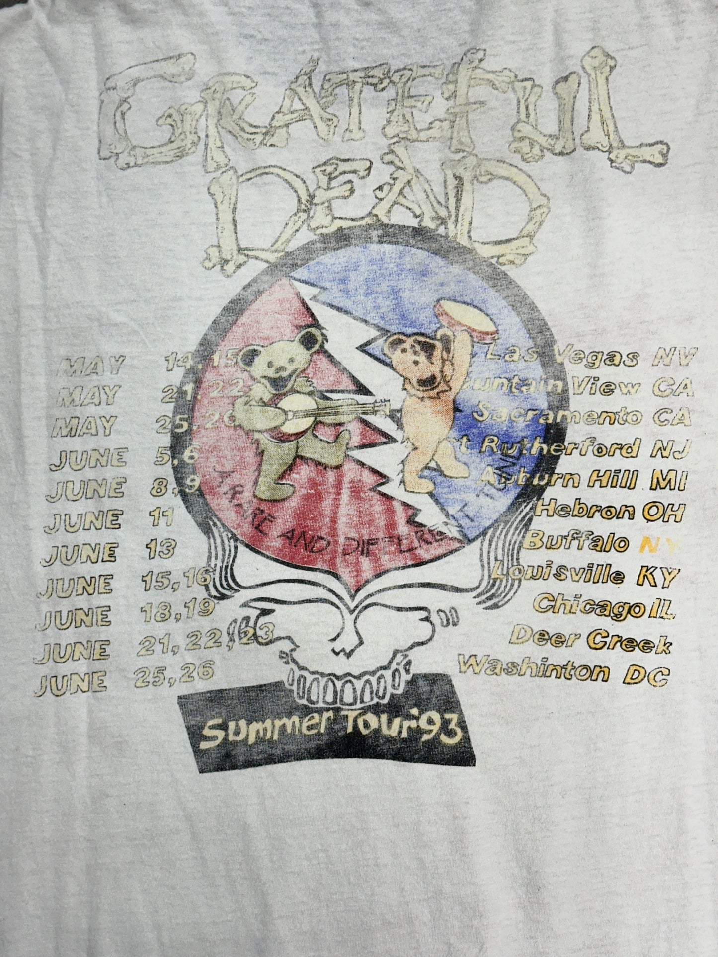 [XL] 1993' Grateful Dead Summer Tour Tee