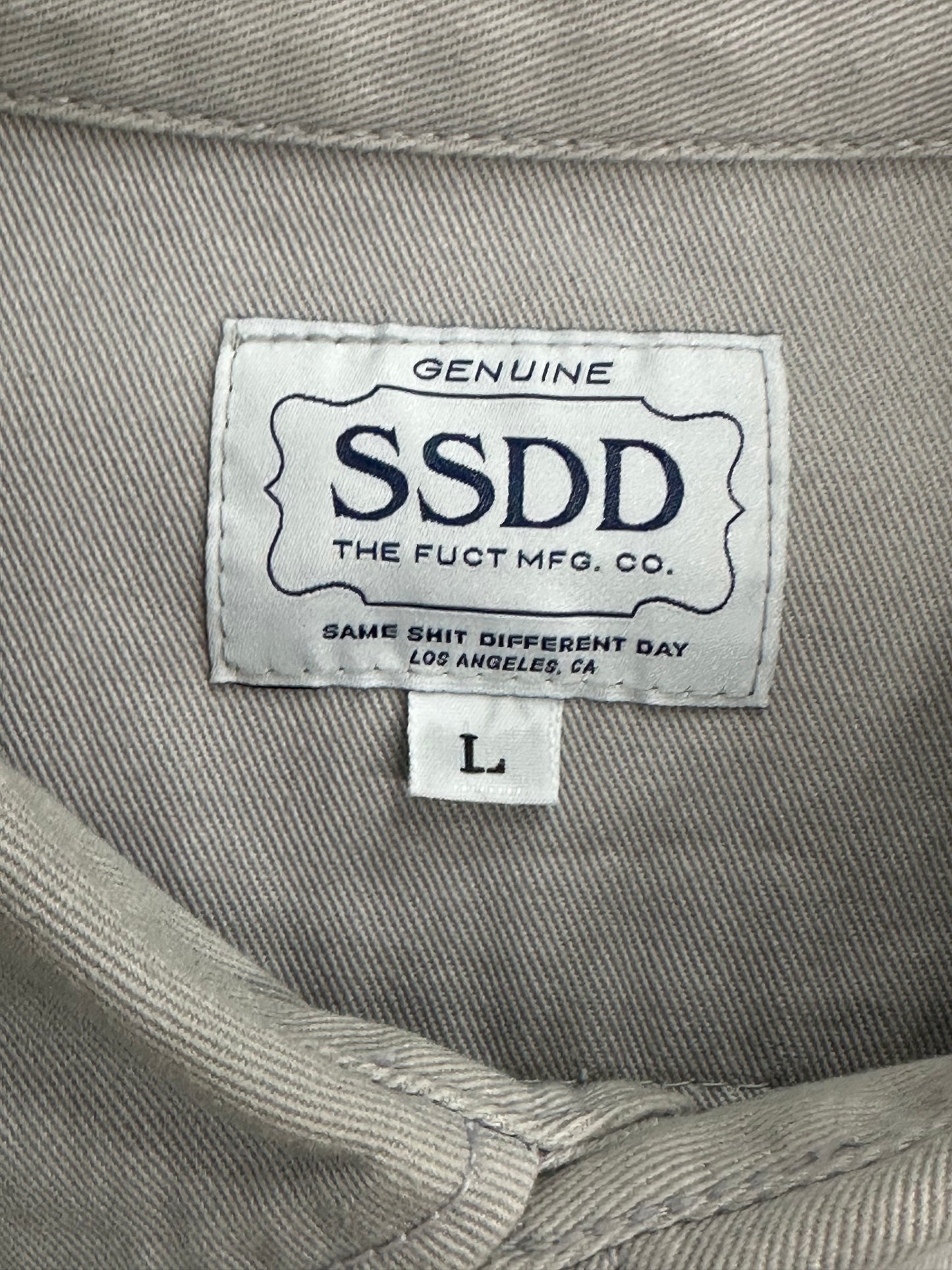 [L] FUCT SSDD 69 Baseball Half Shirt
