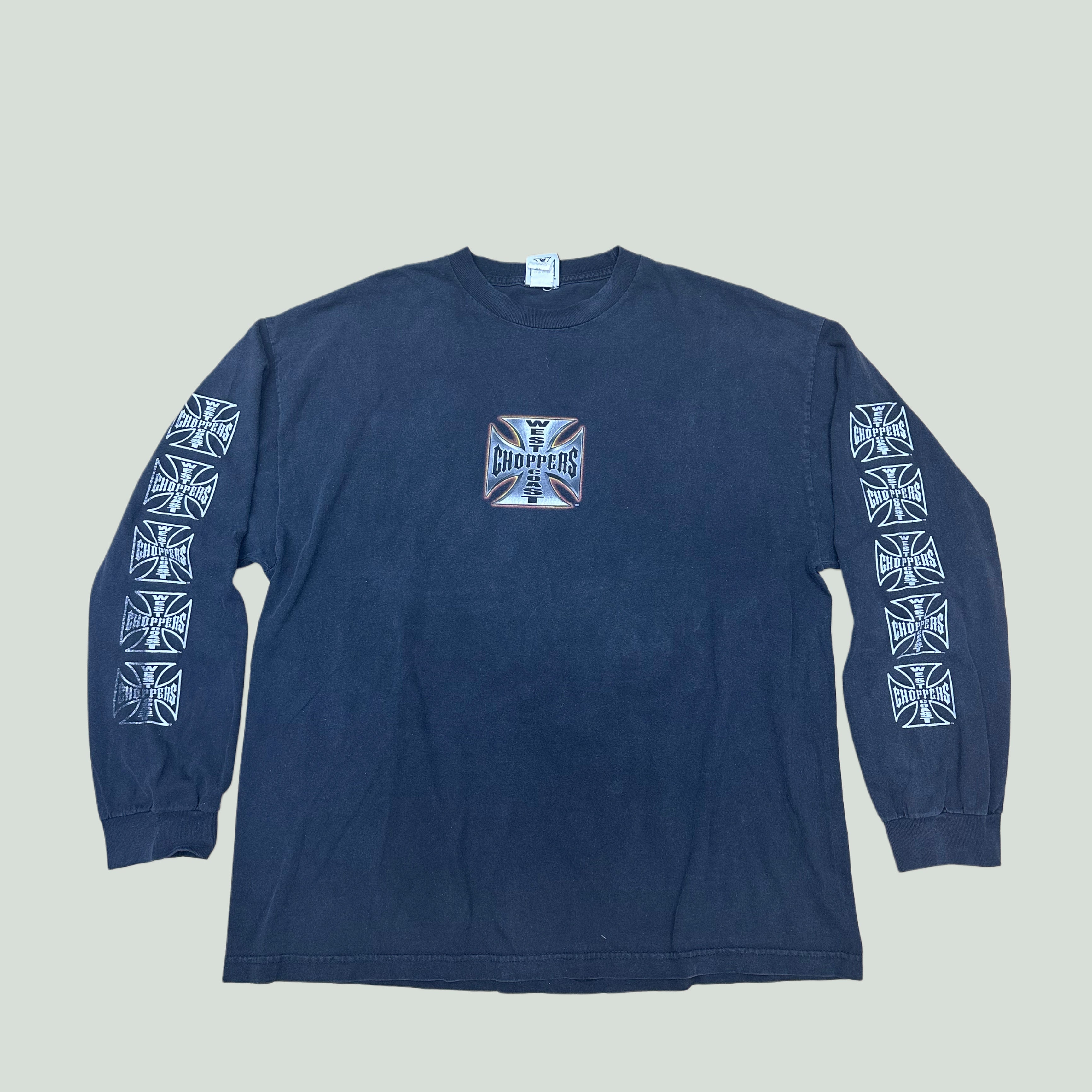 【希少】00's WEST COAST CHOPPERS トレーナー XL XL] 00s West coast choppers L/S – wengerball vintage