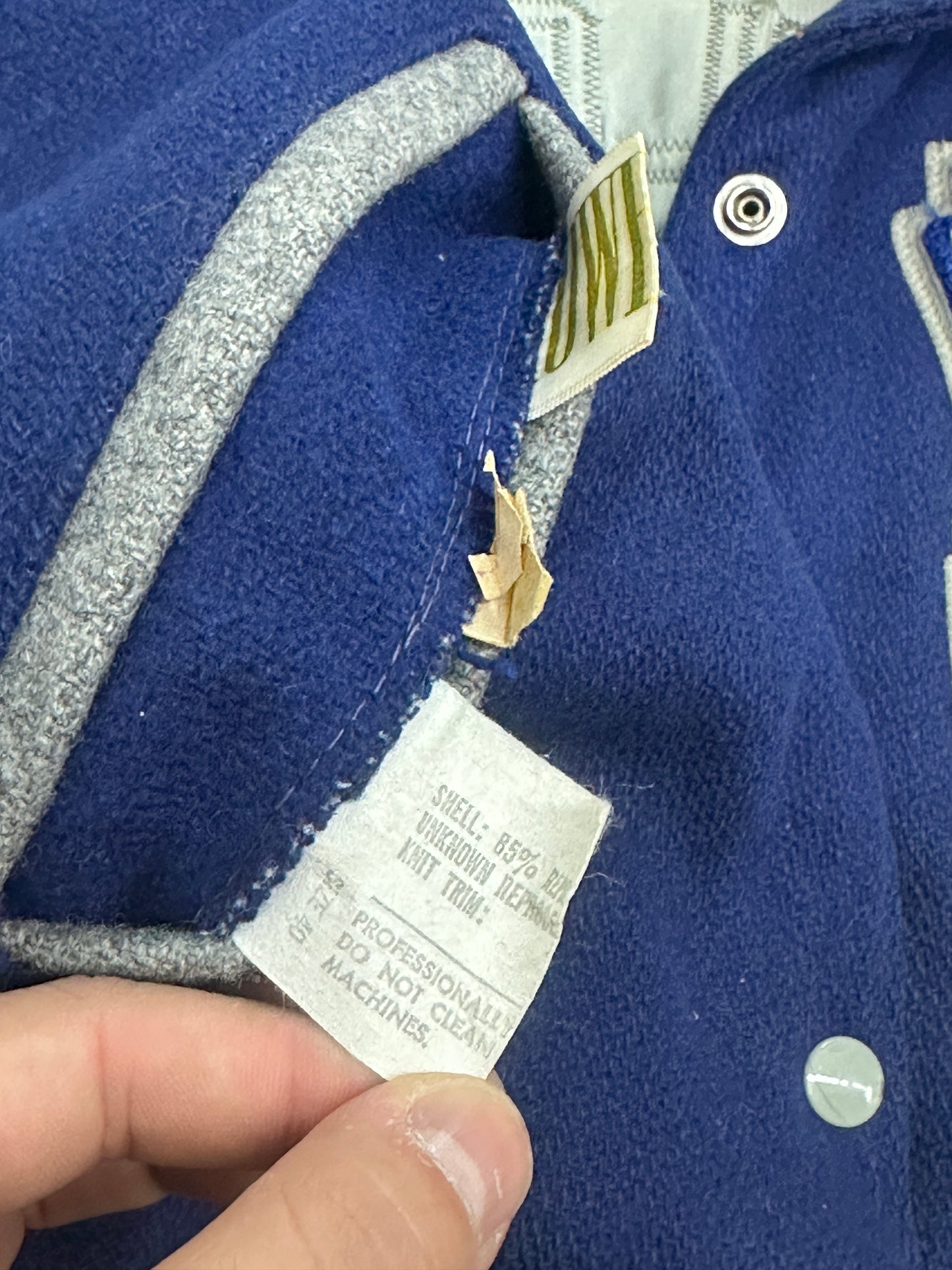 [L] 70s Florence Varsity Jacket