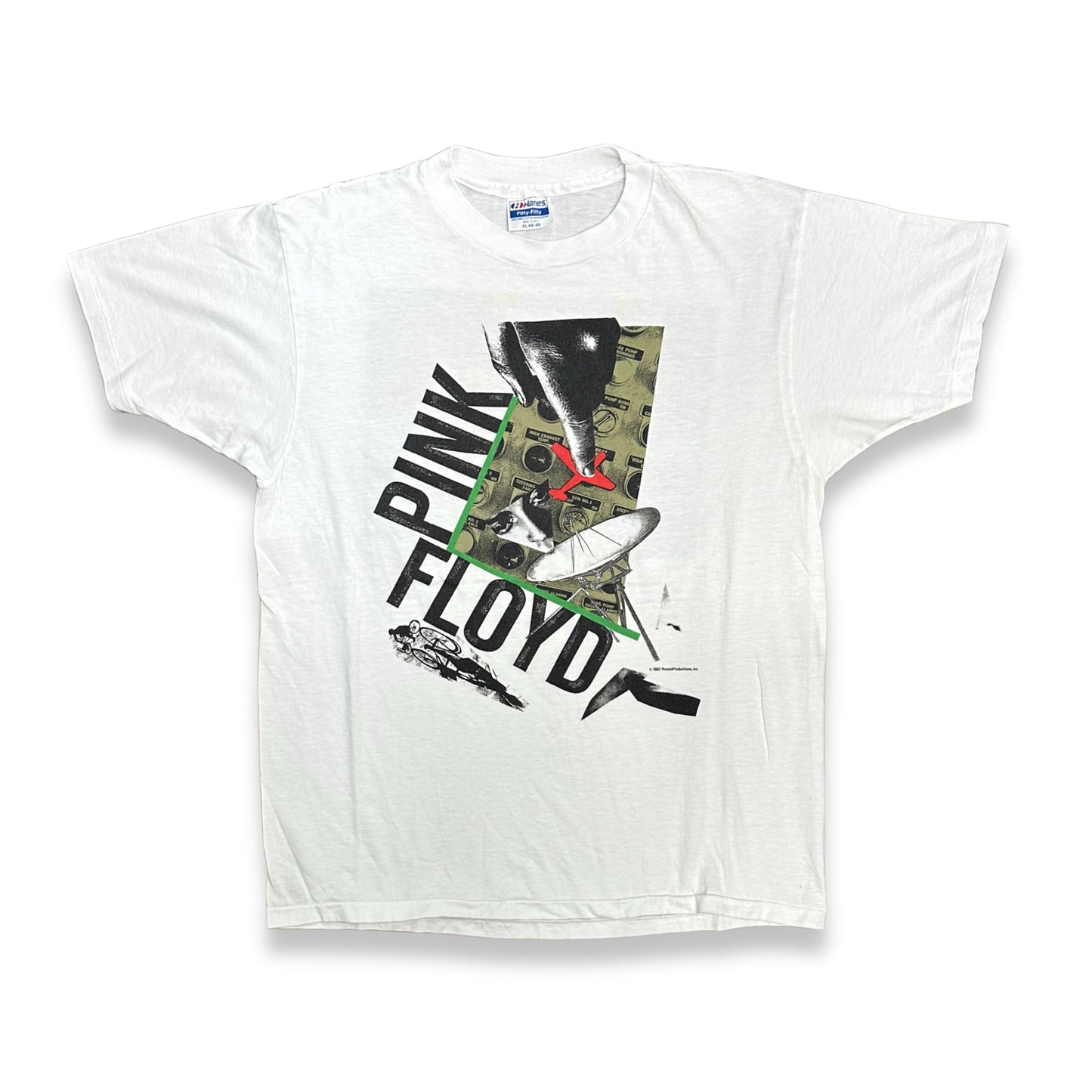 [XL] 1987' PINK FLOYD A Momentary Lapse of Reason World Tour Tee