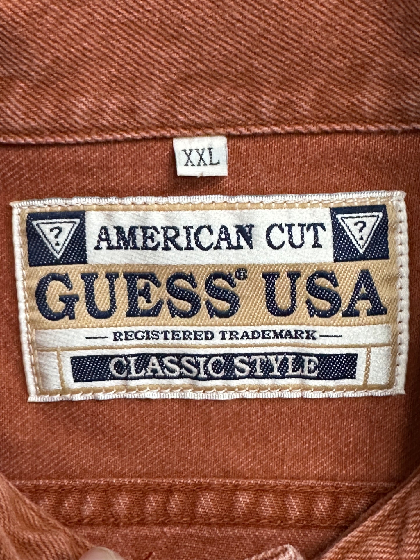 [XXL] 90s GUESS by Georges Marciano Denim Jacket