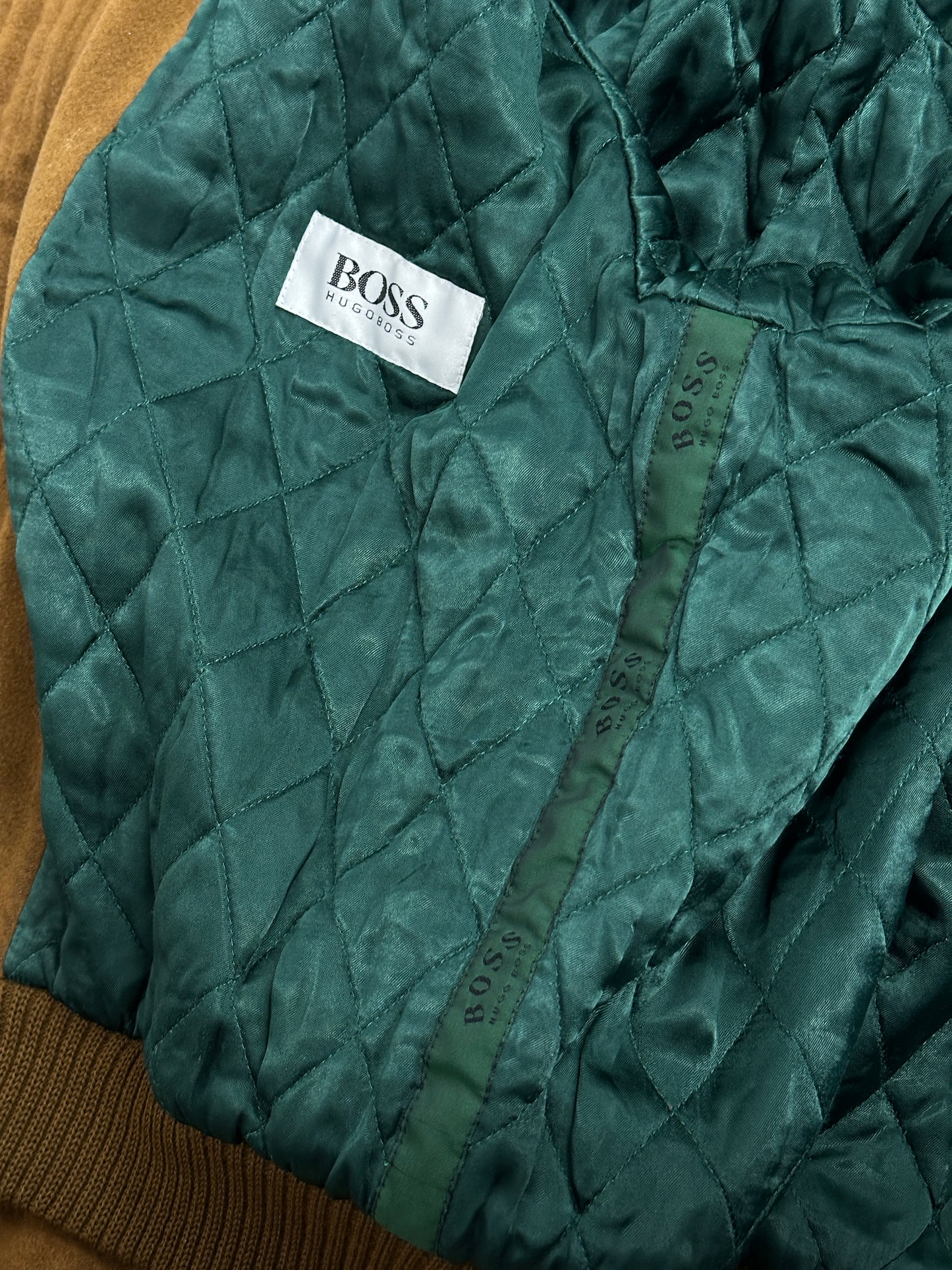 [XL] 00s HUGO BOSS Cashmere Bomber Jacket