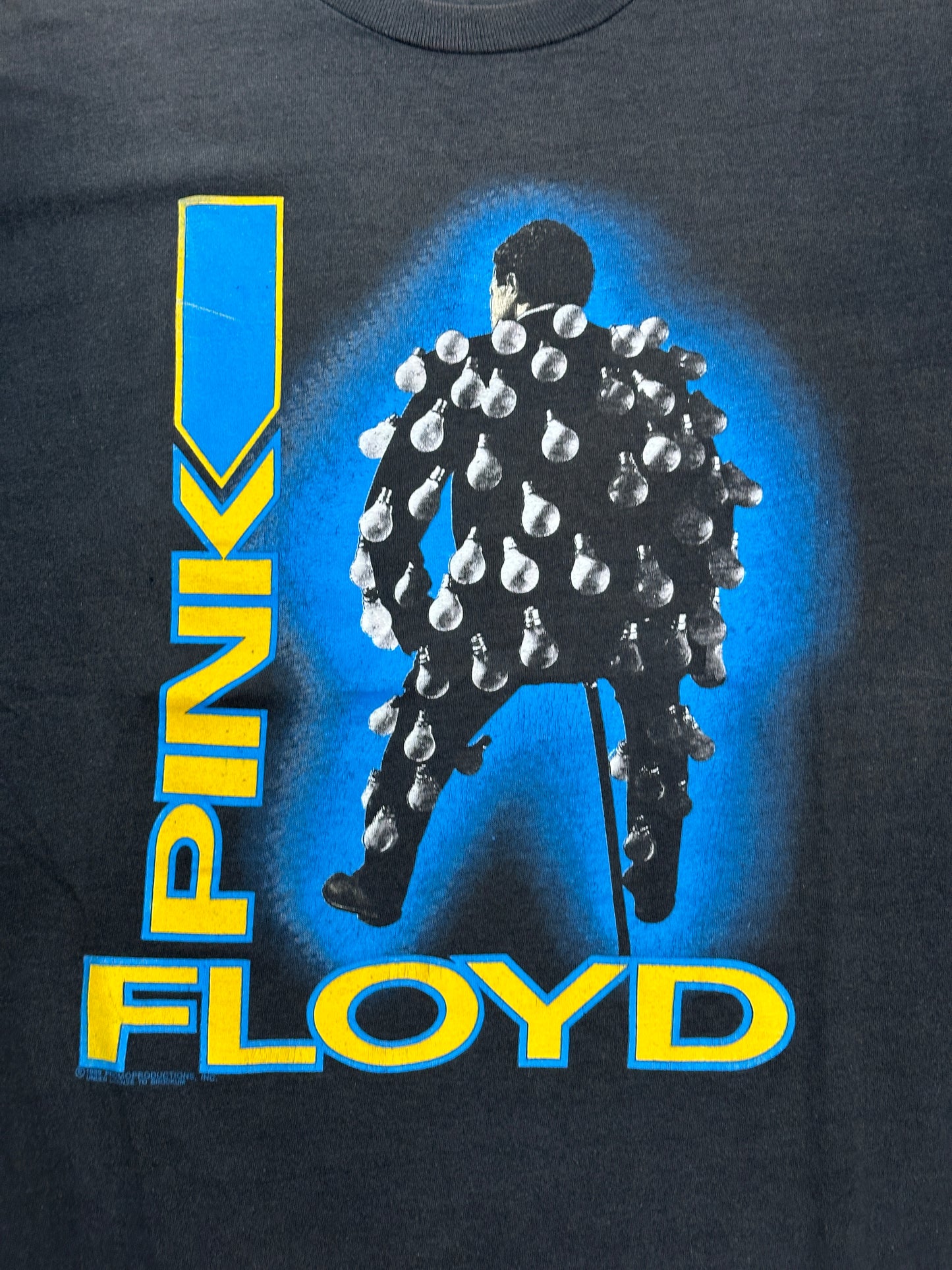[L] 1989' PINK FLOYD A Momentary Lapse of Reason Euro Tour Tee
