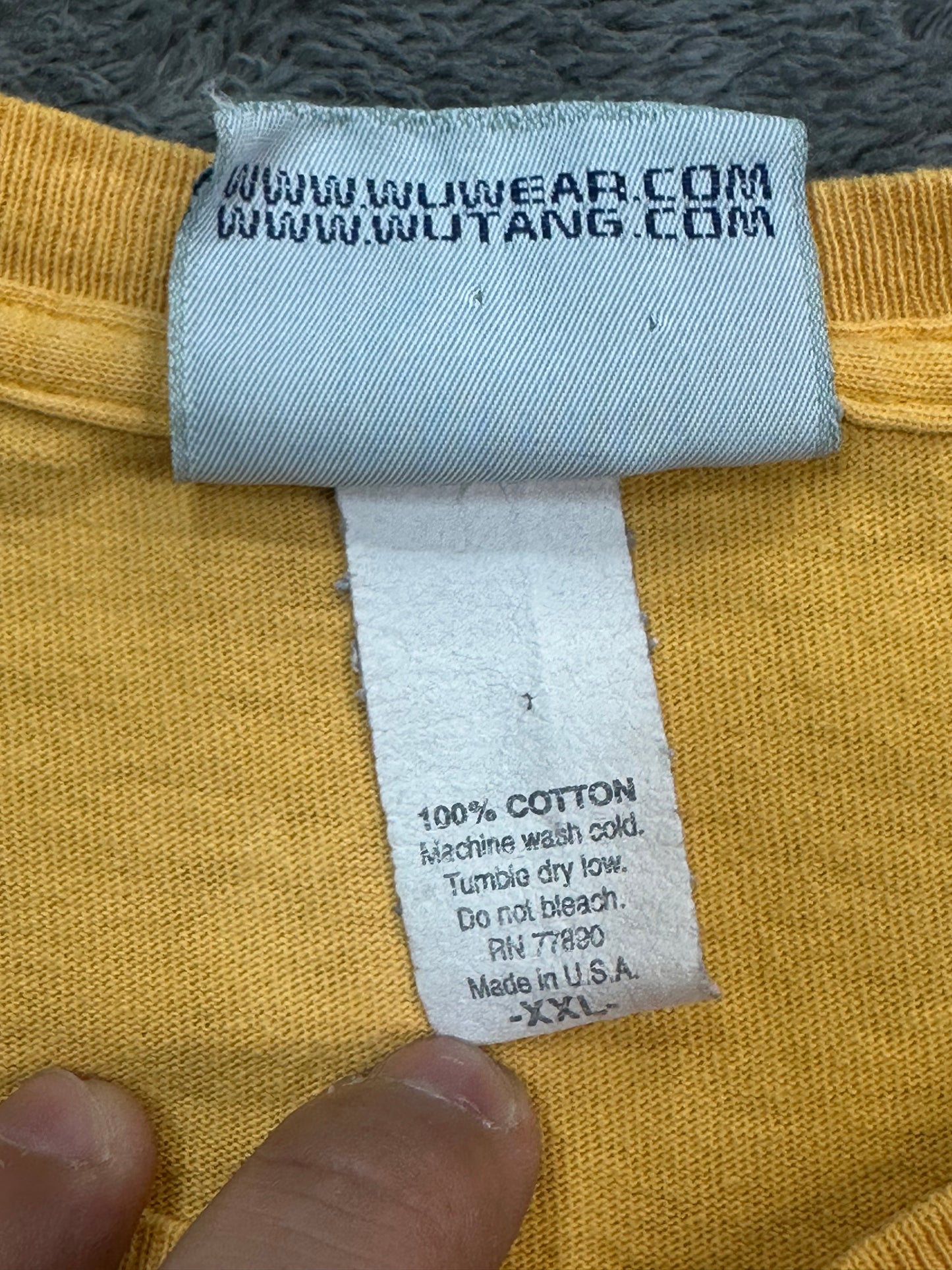 [XXL] 90s Wu Wear Logo Tee
