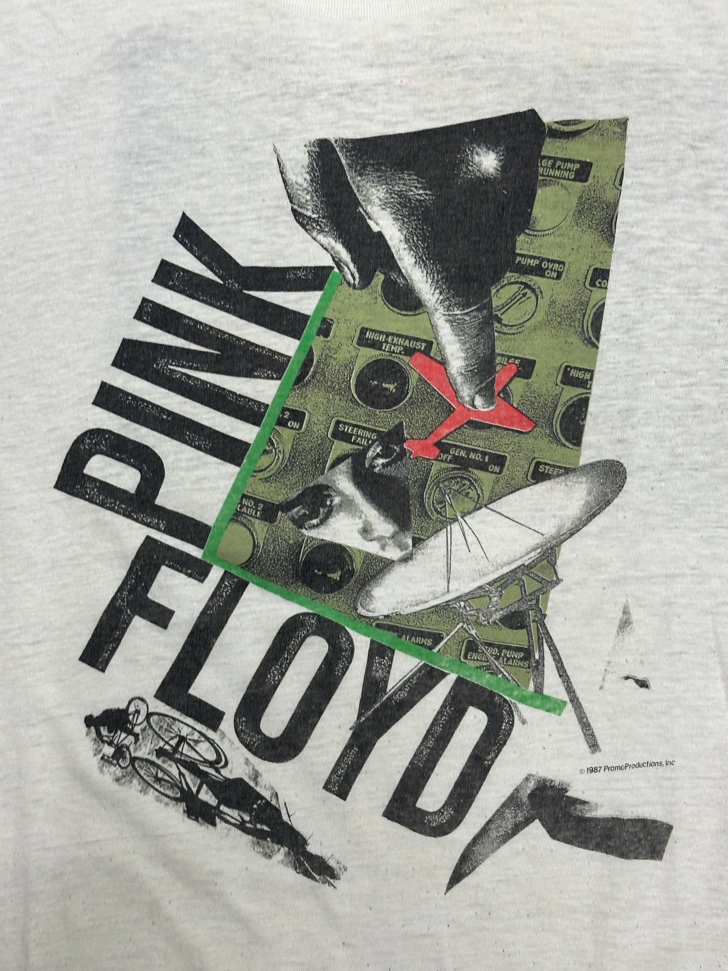 [L] 1987' PINK FLOYD World Tour Tee