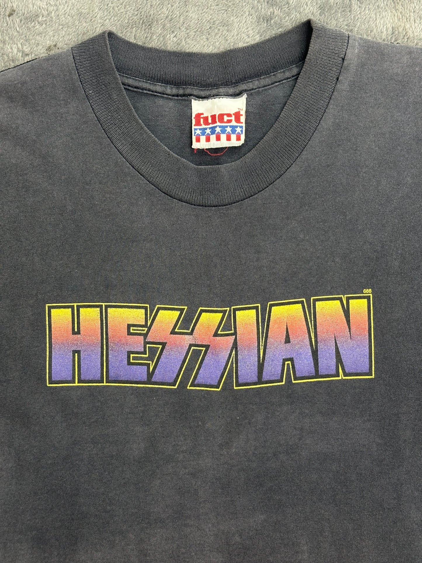 [M] Early 90s FUCT HESSIAN Kiss Parody Tee