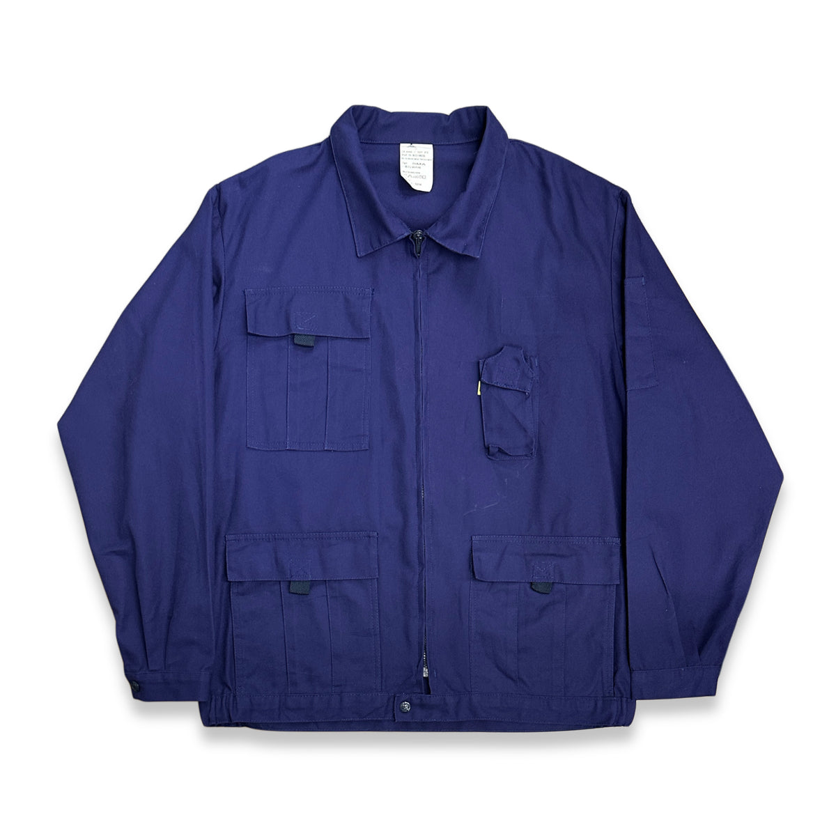 [XL] 80s French Work Zip-up Jacket