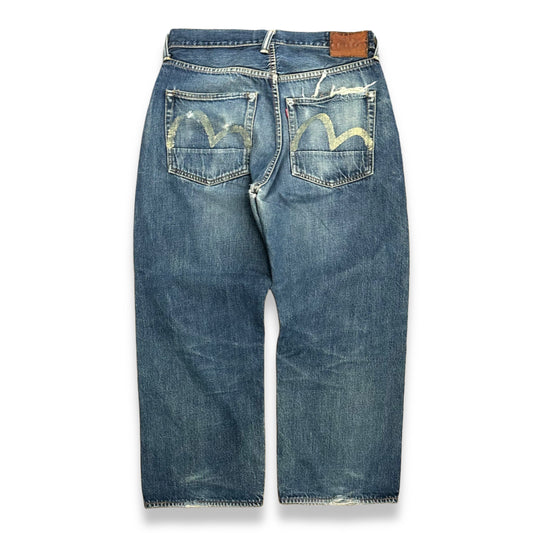 [33x35] 00s Evisu Selvedge Denim Pants