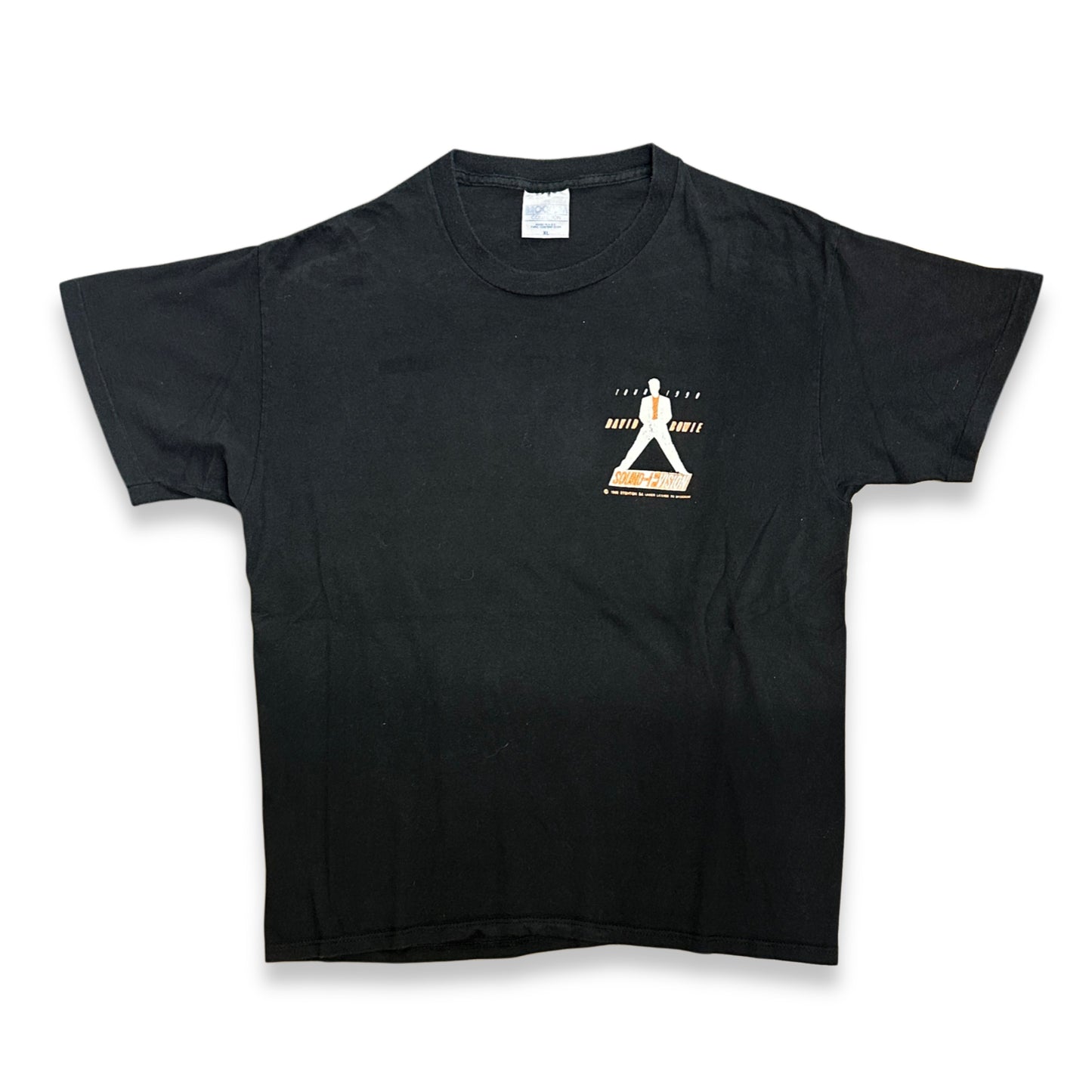 [L] 1990' David Bowie Sound+Vision Tour Security Tee