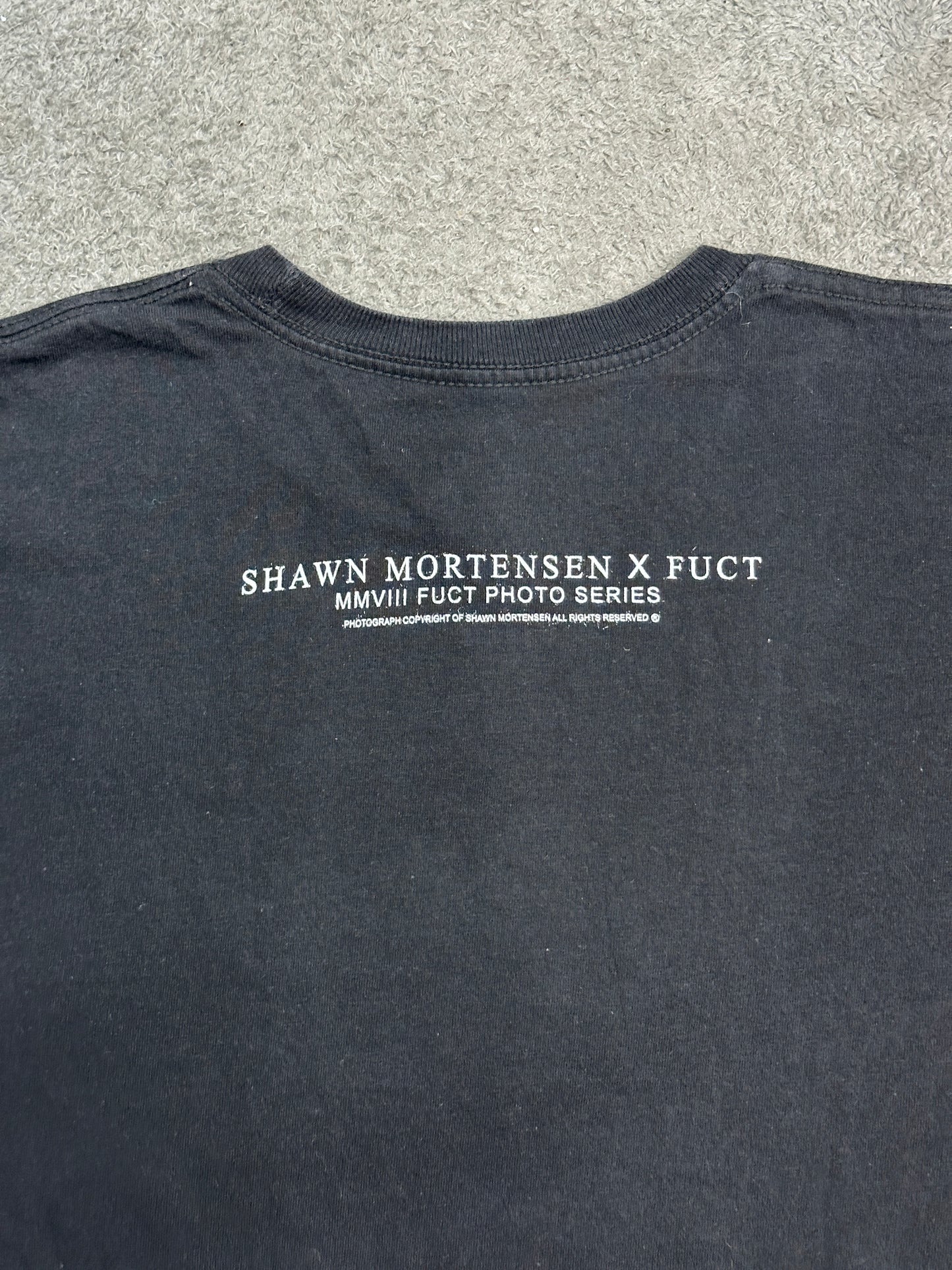 [M] 00s FUCT x SHAWN MORTENSEN Ice Cube Photo Tee
