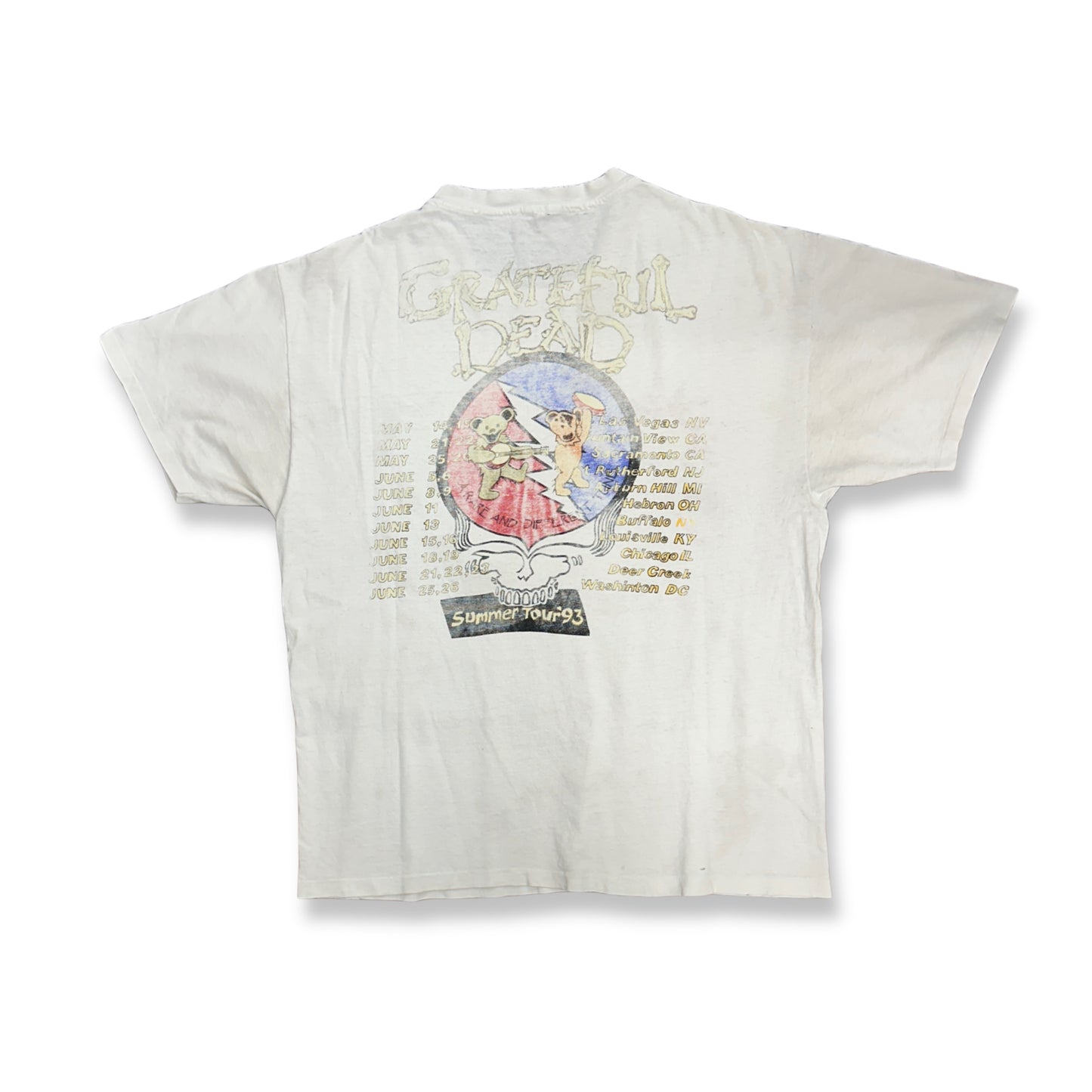[XL] 1993' Grateful Dead Summer Tour Tee