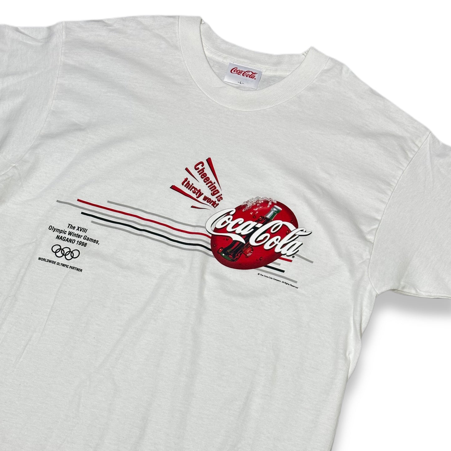 [L] 90s Coca-Cola Promo tee