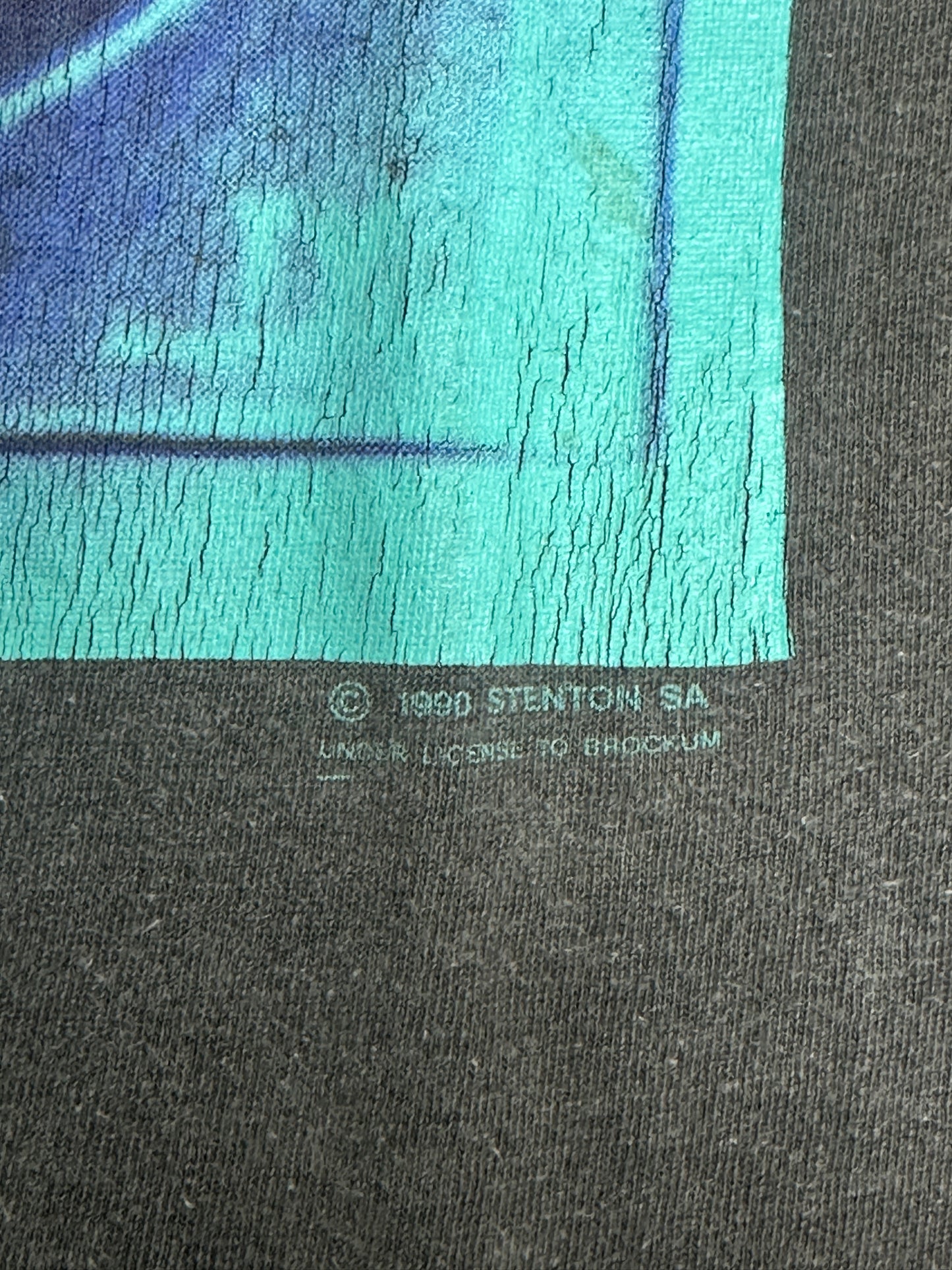 [OS] 1990' David Bowie Sound+Vision World Tour Faded Tee