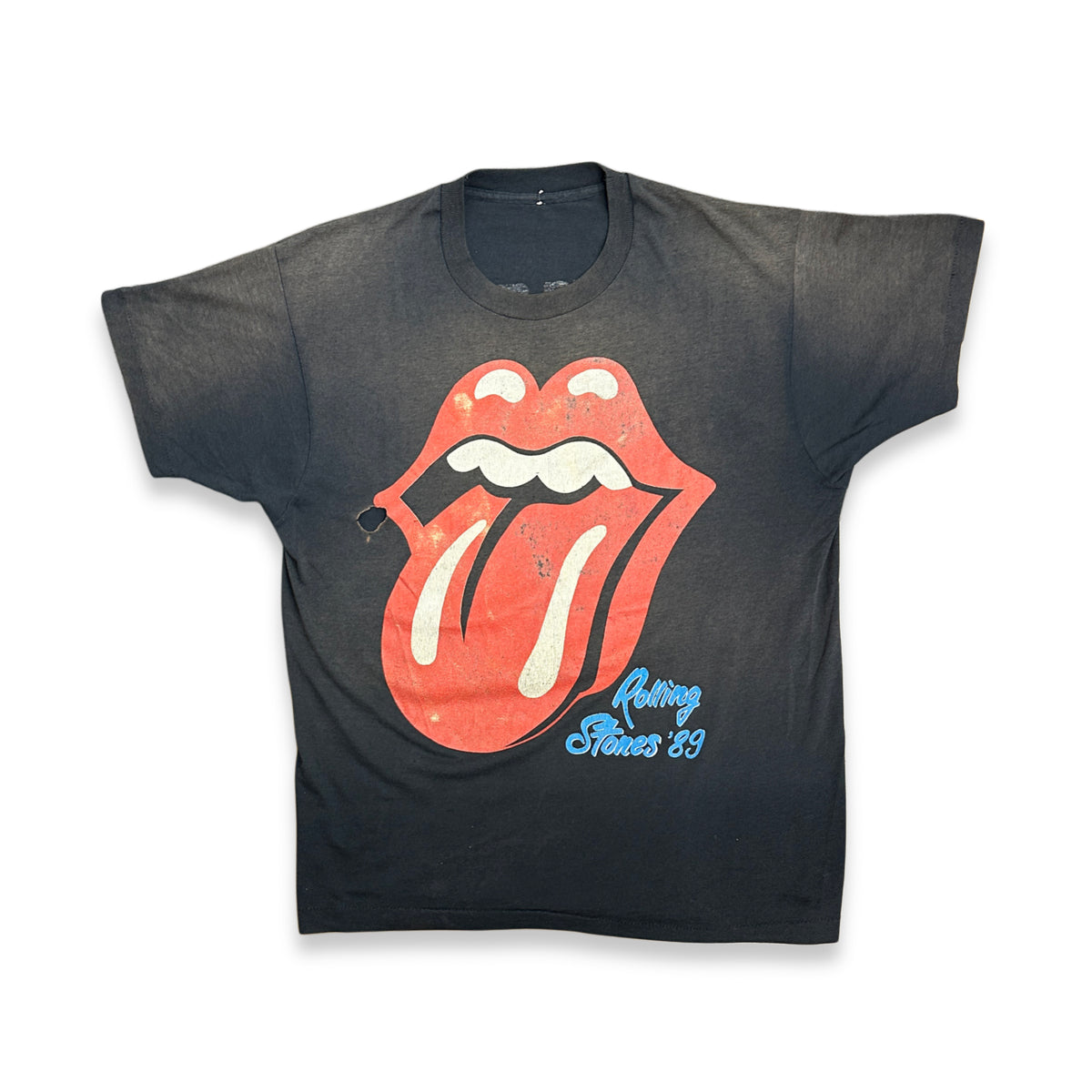 [L] 1989' Rolling Stones Steel Wheels Tour Tee