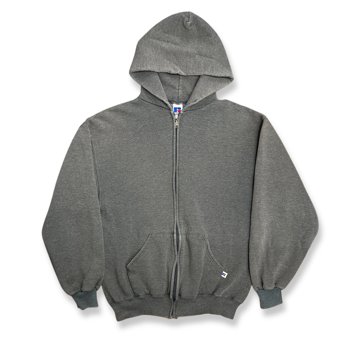 [L] 90s Russell Hood Zip-up