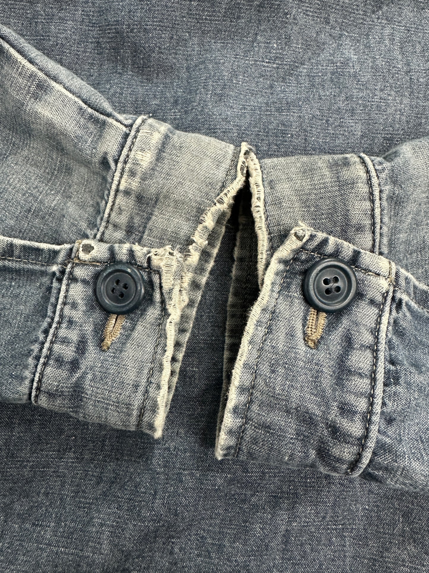 [50] 90s Armani Jeans Denim Zip-up Jacket