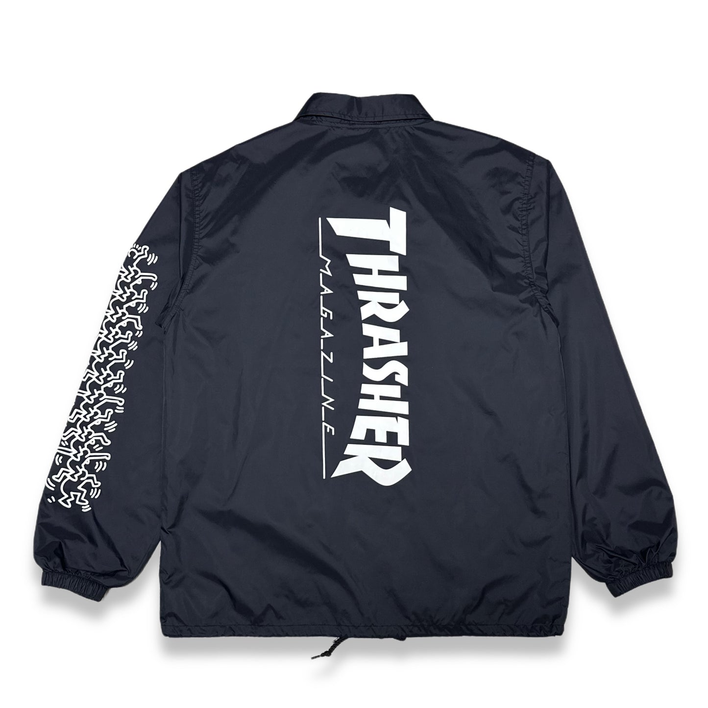 [L] Thrasher x Keith Haring Coach Jacket