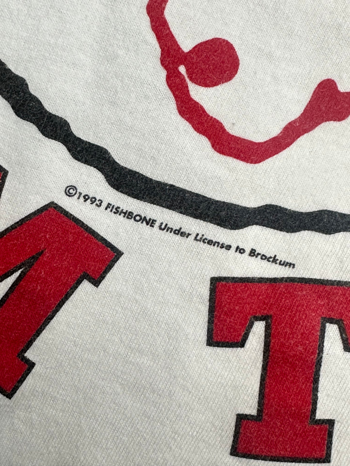 [XL] 1993' FISHBONE 'I Like to Swim' Tee