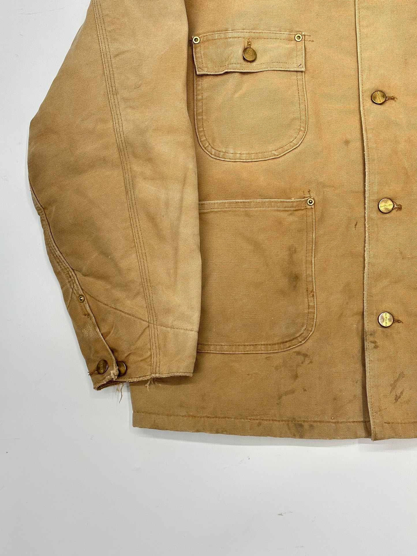 [L] 89' Carhartt 100 Years Canvas Chore Jacket