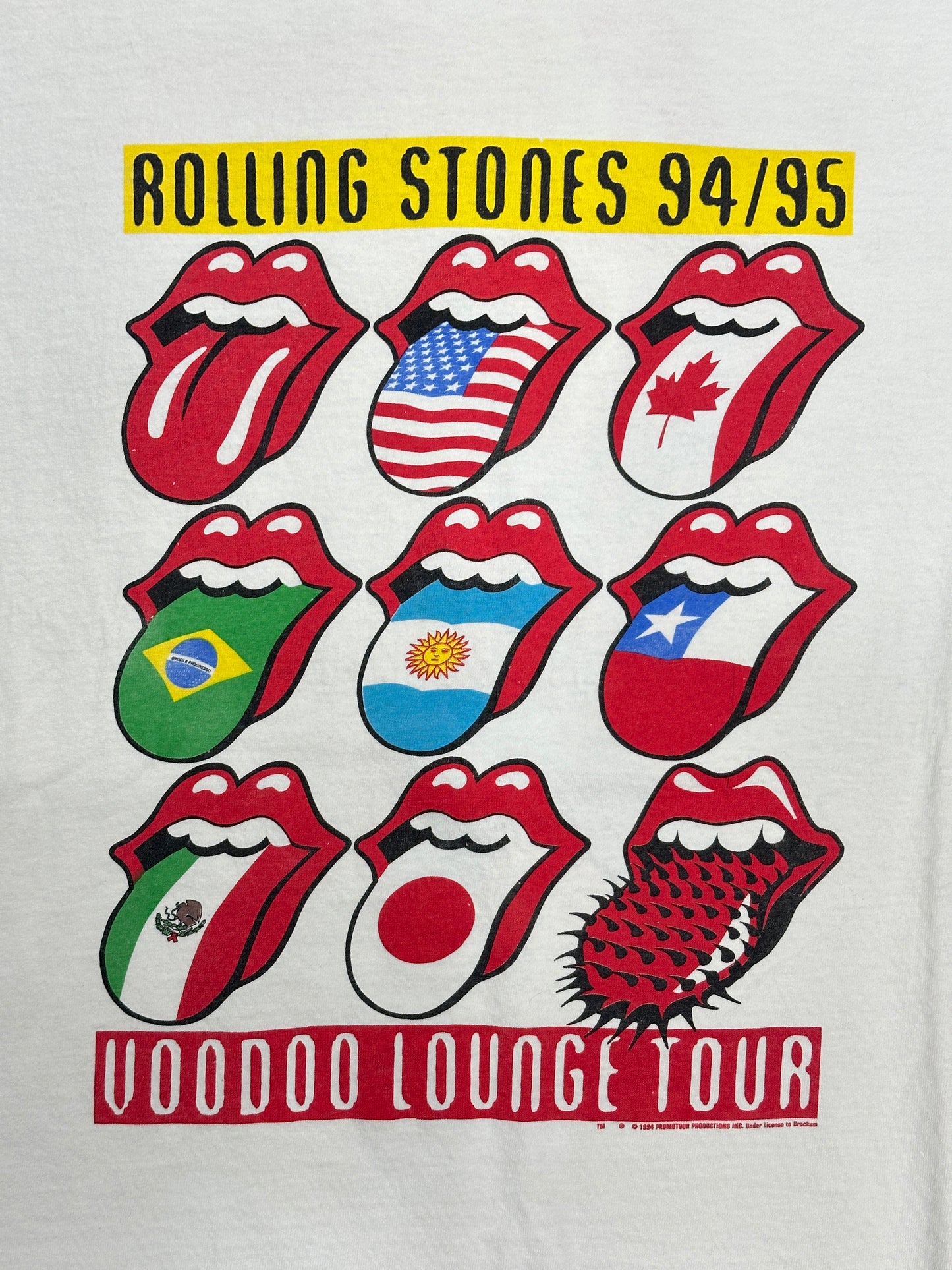 [XL] 1994' Rolling Stones Voodoo Lounge Tour Tee