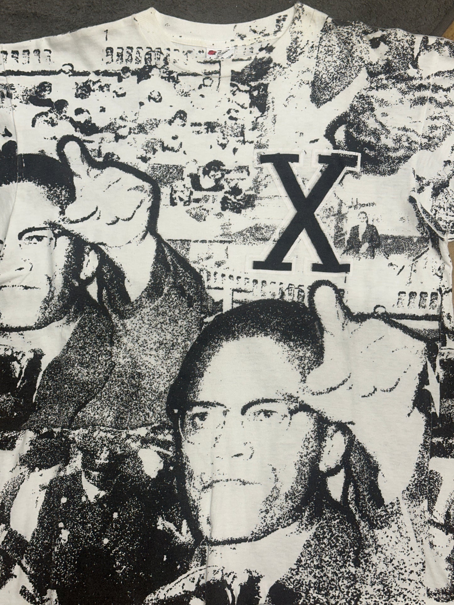[L] 90s Malcolm X AOP Tee