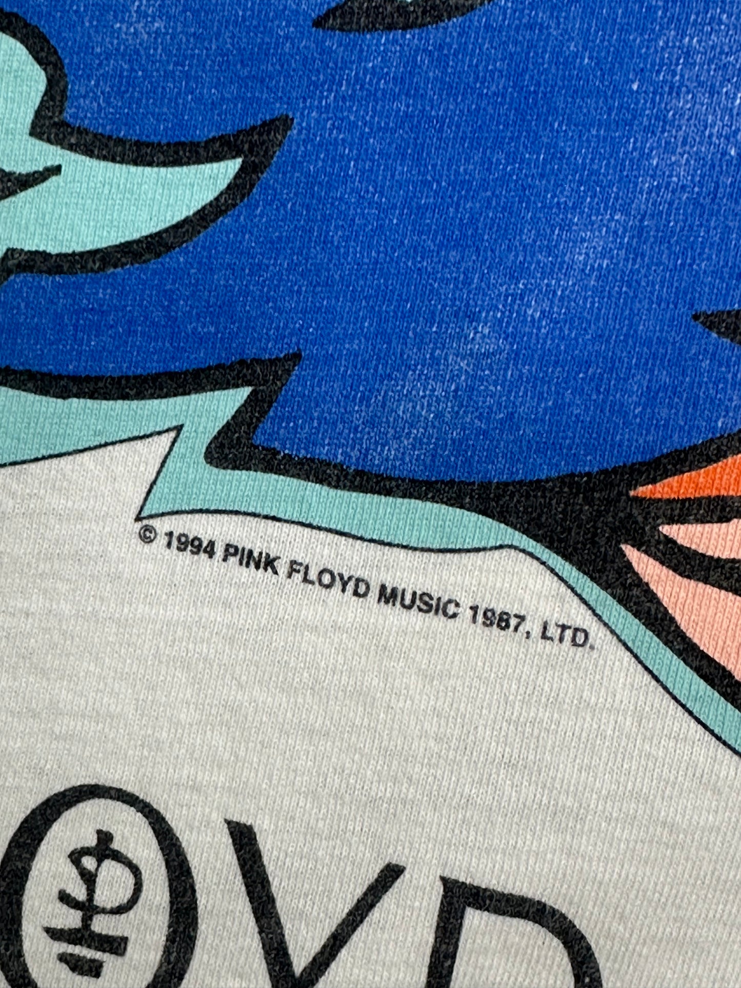 [L] 1994' Pink Floyd Division Bell Tour Tee