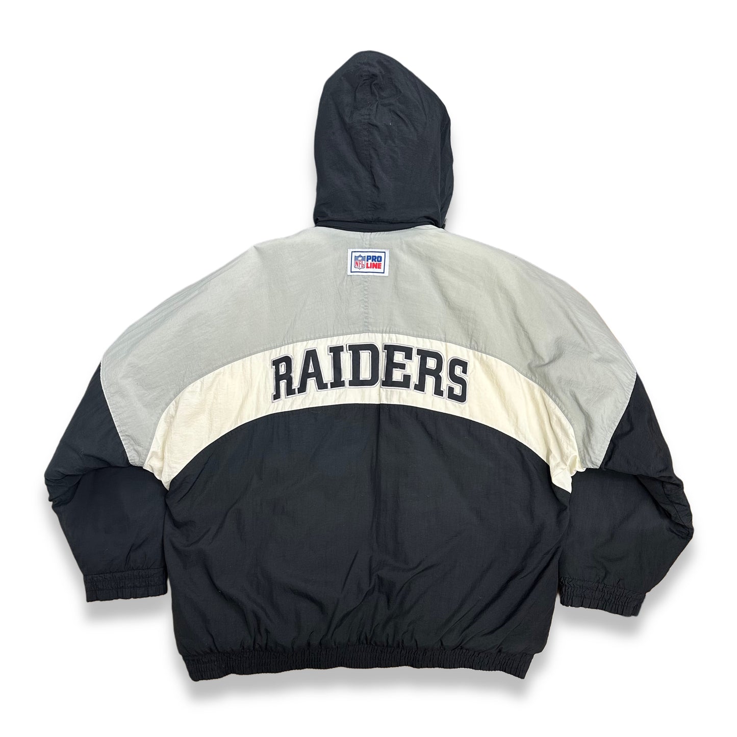 [XXL] 90s Reebok Raiders Bench Parka