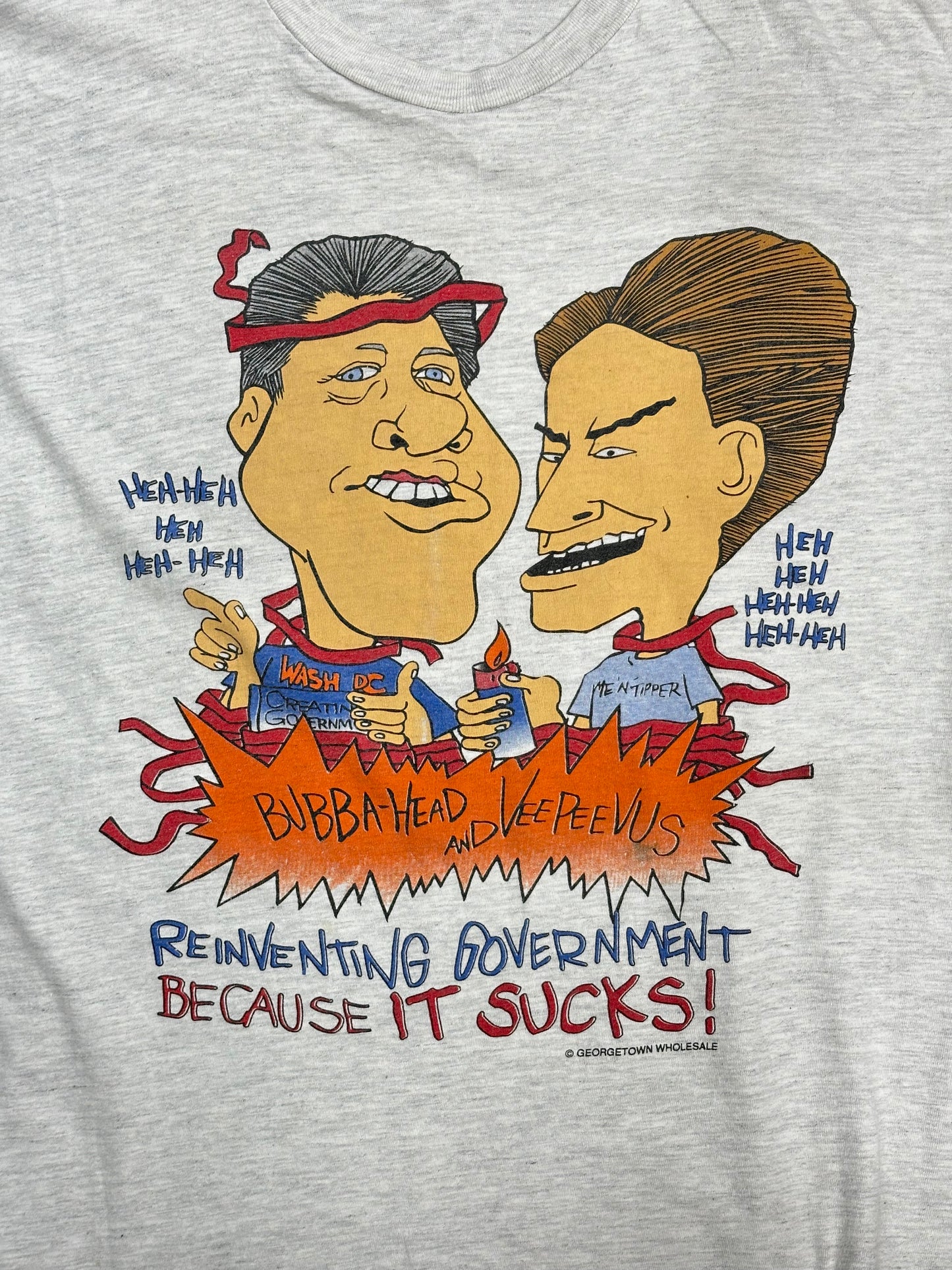 [XL] 90s Beavis and Butt-Head Parody Tee