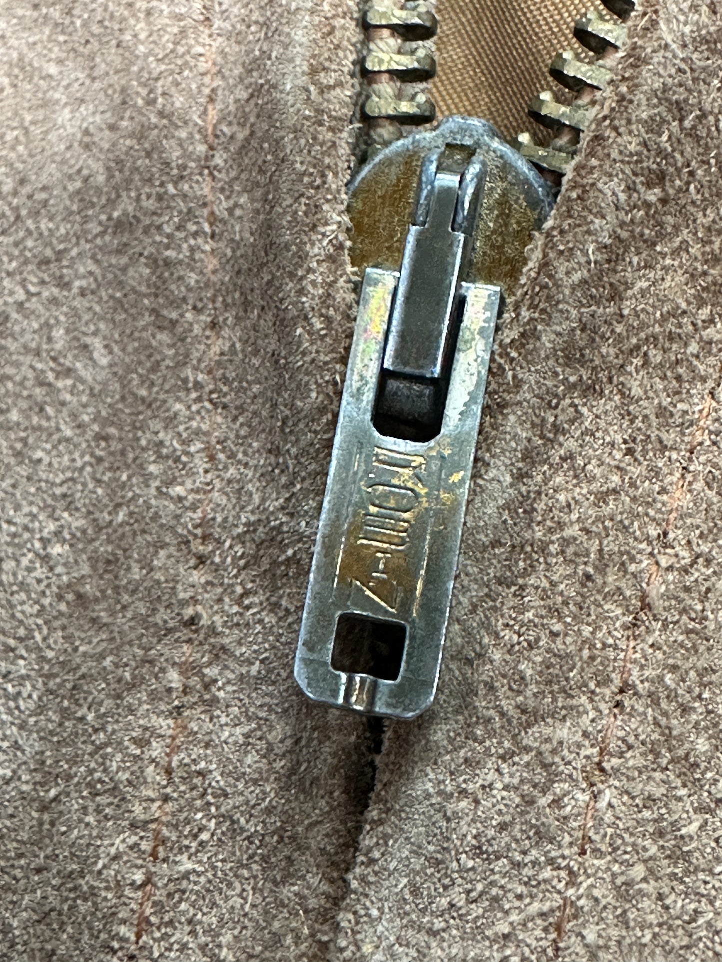 [40,L] 70s Sears Suede Leather Jacket