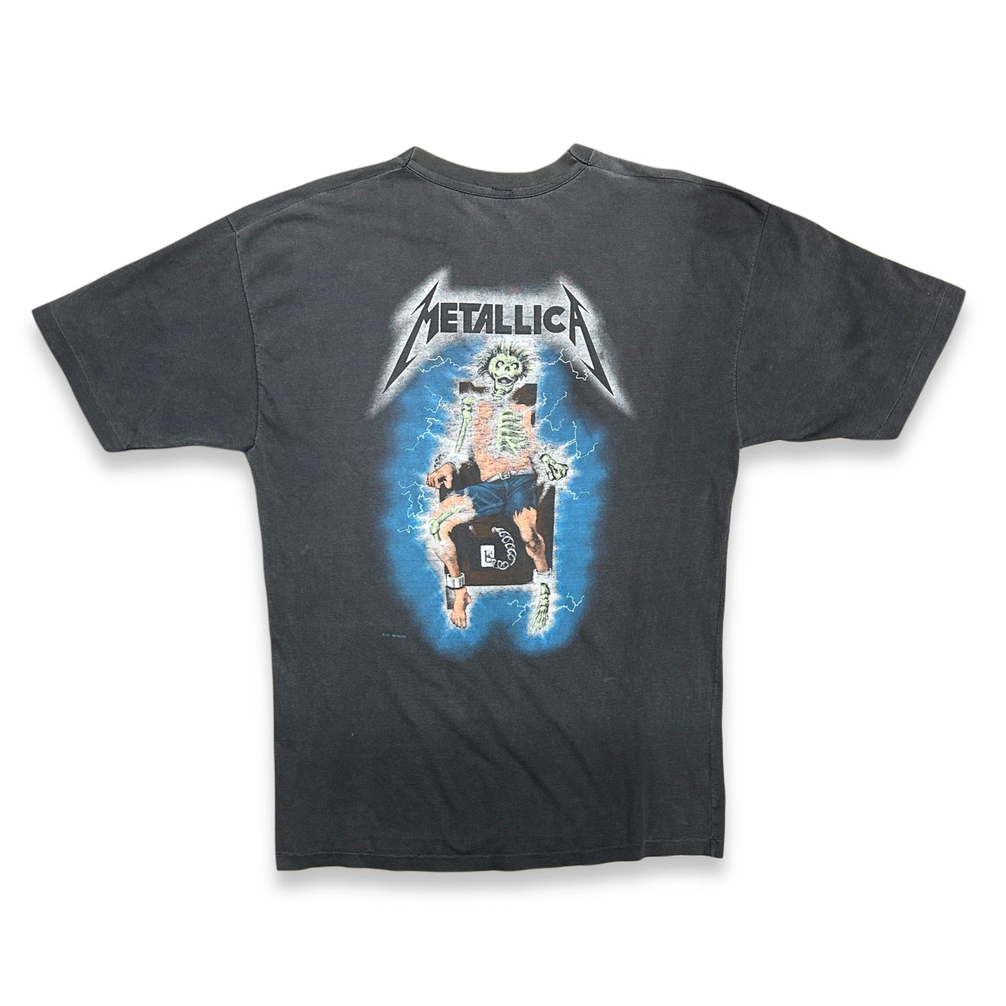 [XL] 1989' Metallica 'Ride The Lightning' Tee